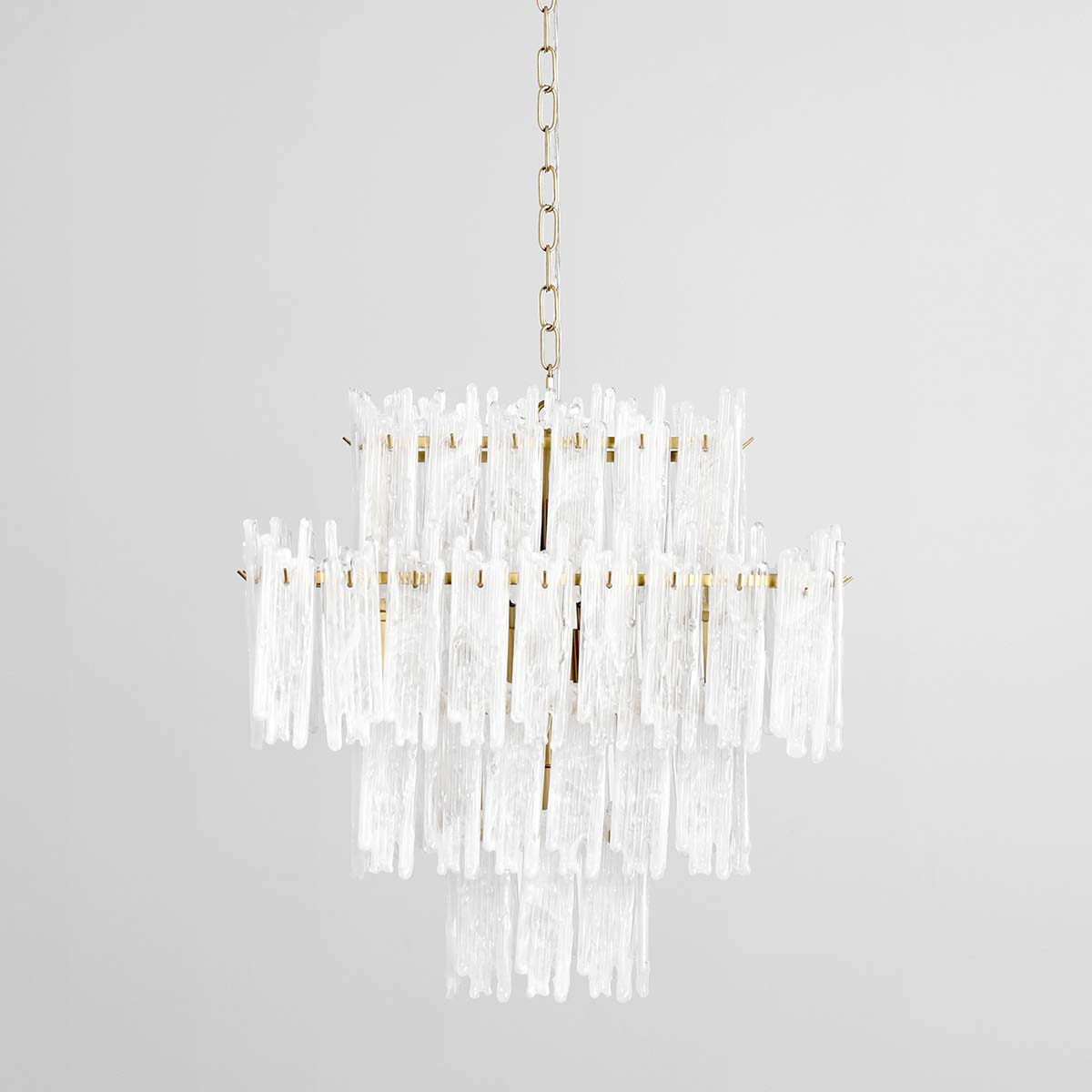 Everly - Chandelier - Clear/White