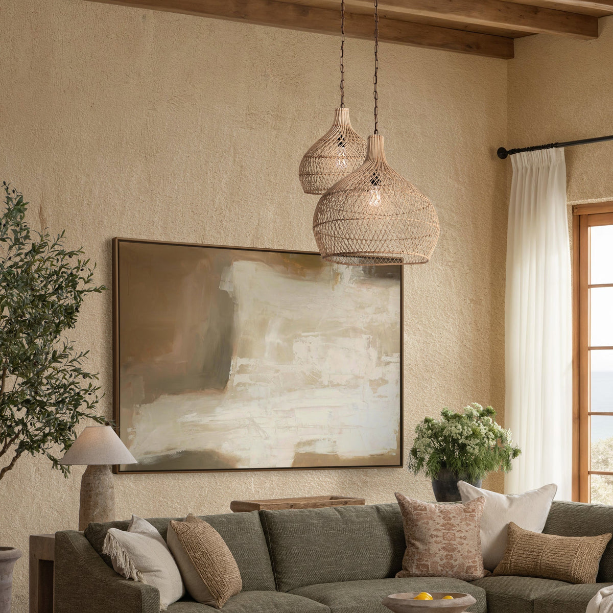 Dome - Pendant - Natural