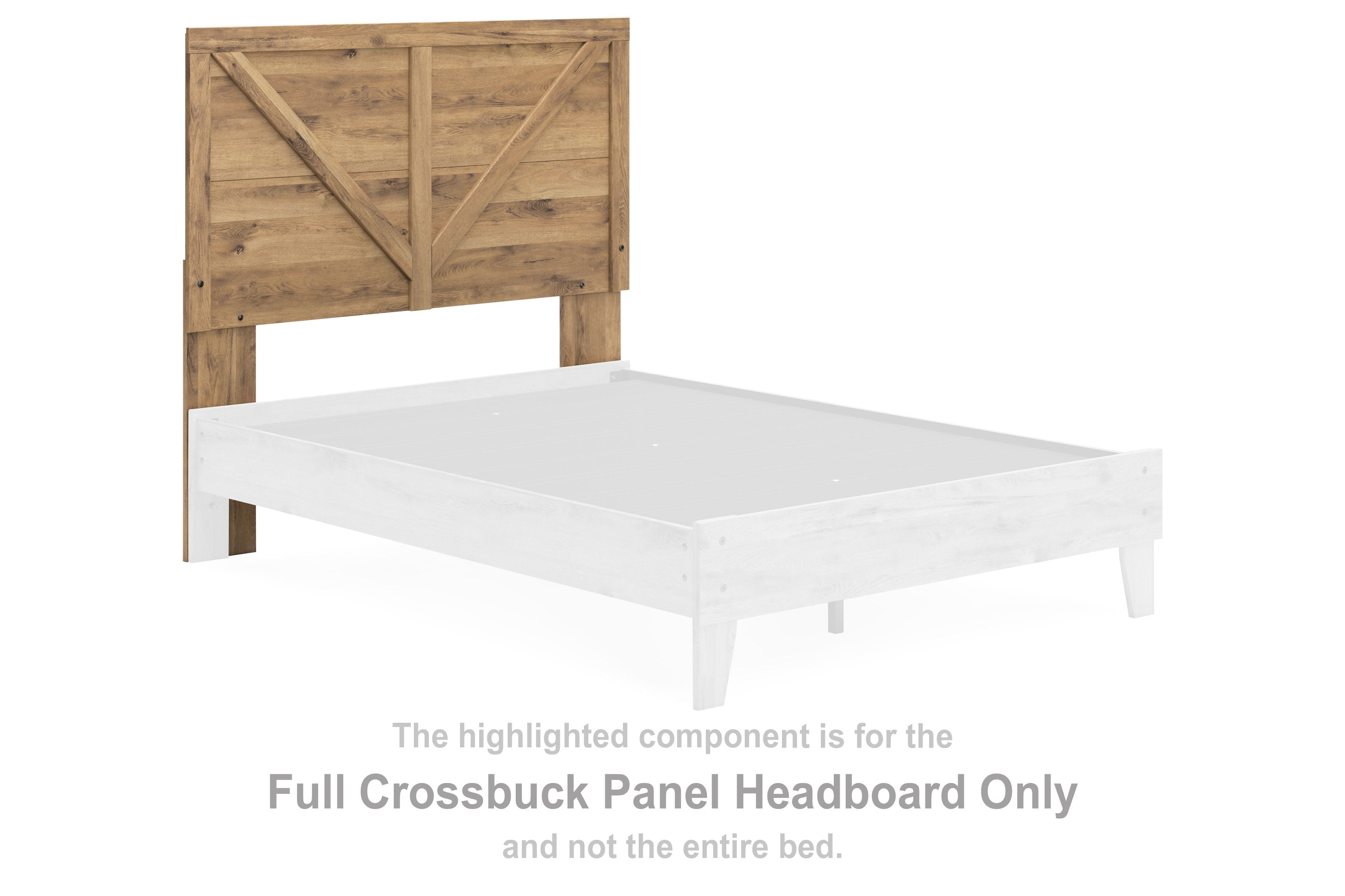 Larstin - Brown - Full Crossbuck Panel HDBD