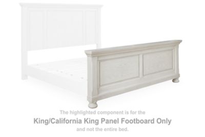 Robbinsdale - Antique White - King/Cal King Panel Footboard