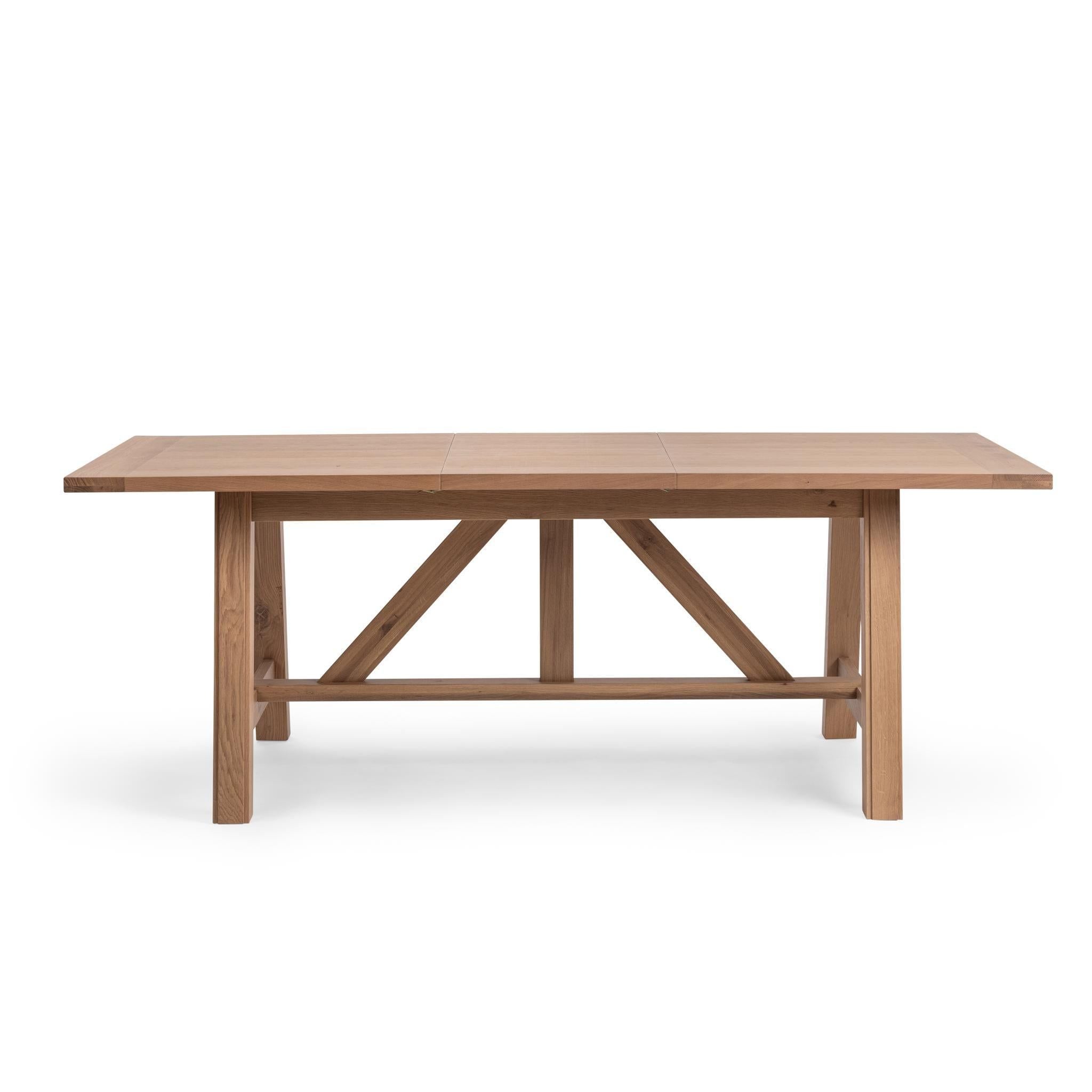 Marla - Extendable Dining Table - Natural Mist