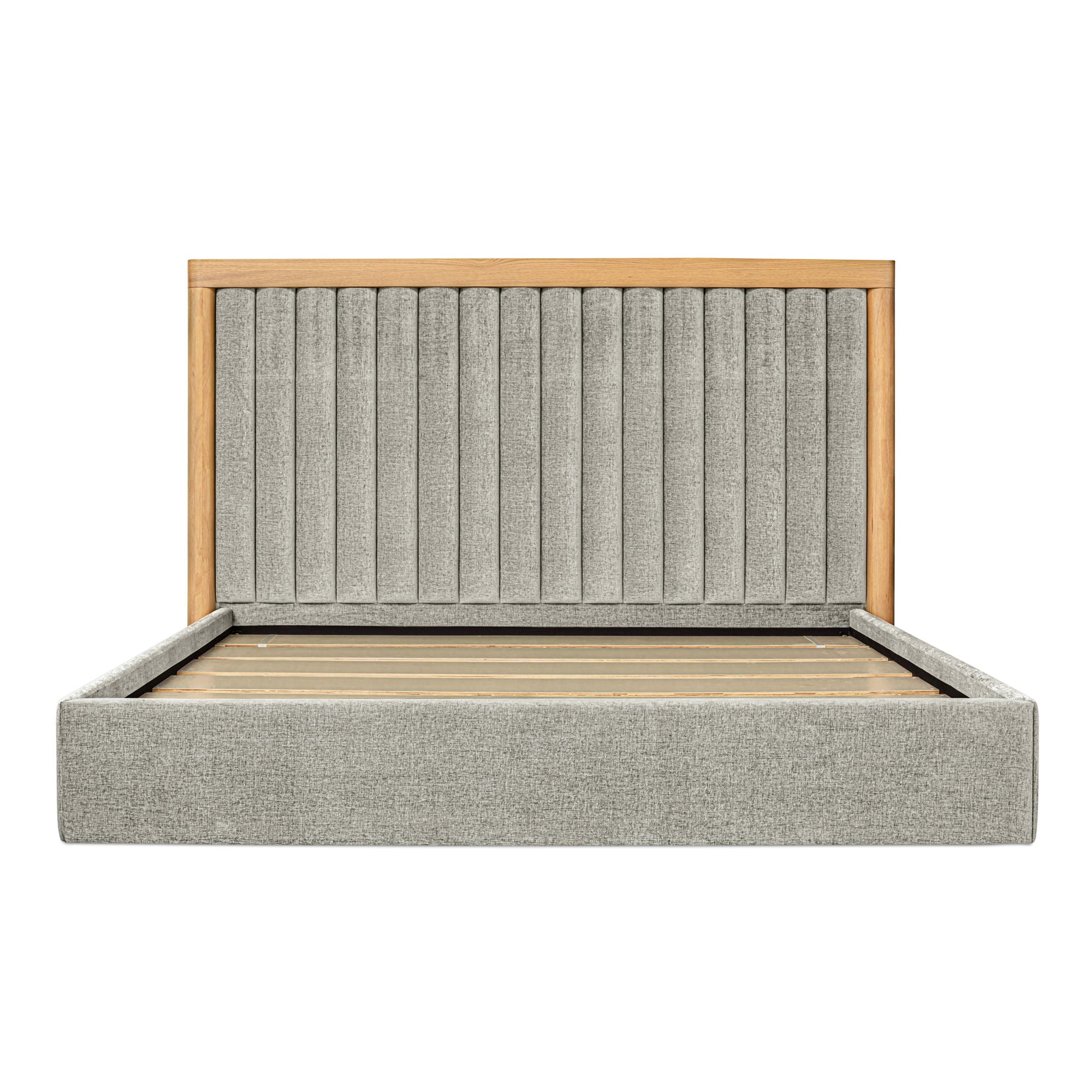 Nina - Queen Bed - Gray