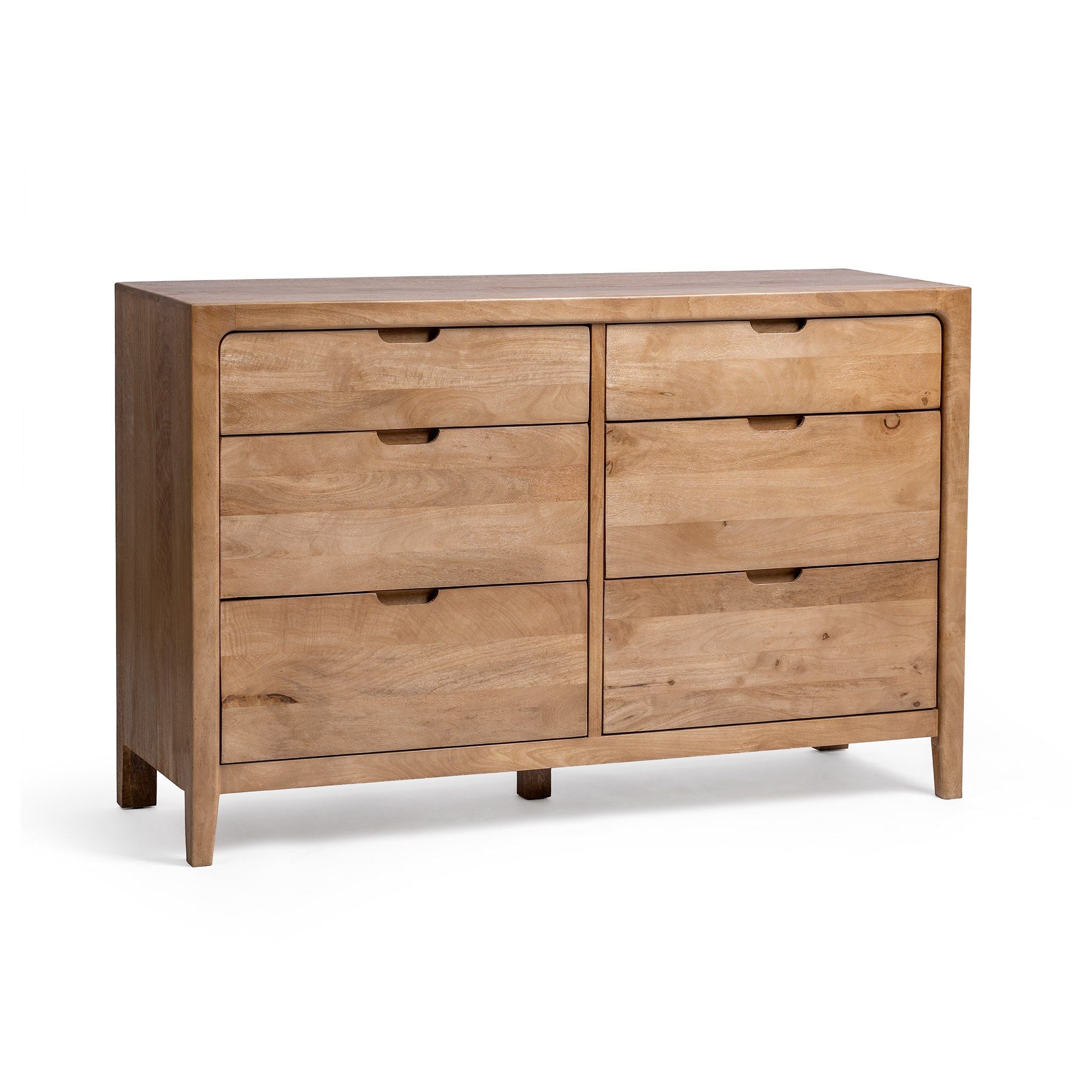 Laguna - 6 Drawer Dresser - Natural Maple