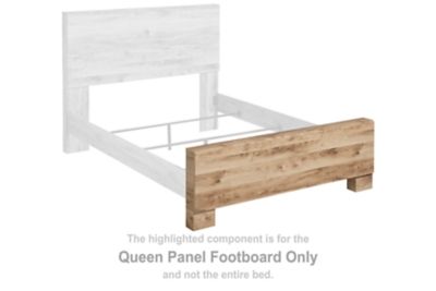 Hyanna - Tan Brown - Queen Panel Footboard