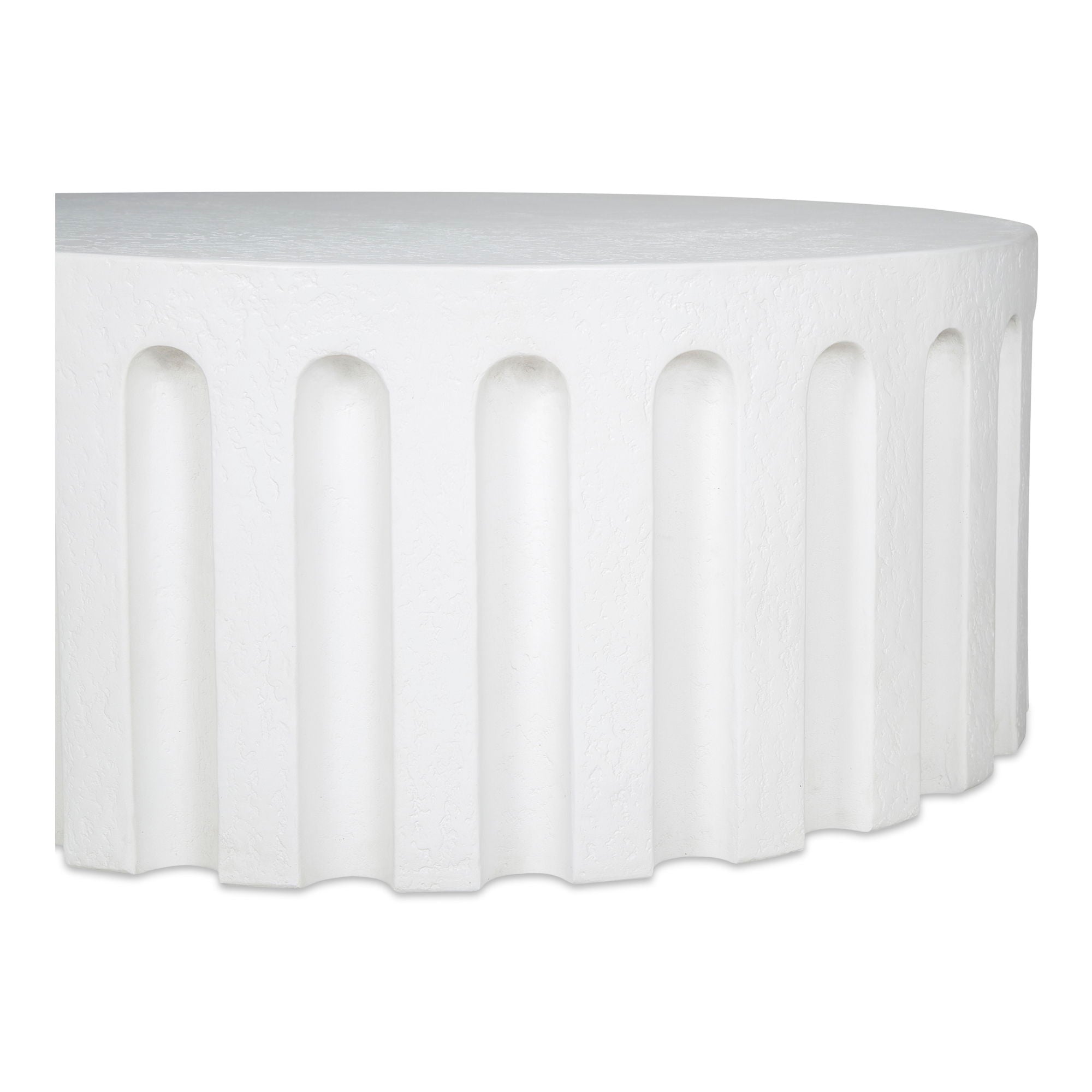 Eris - Outdoor Coffee Table - White