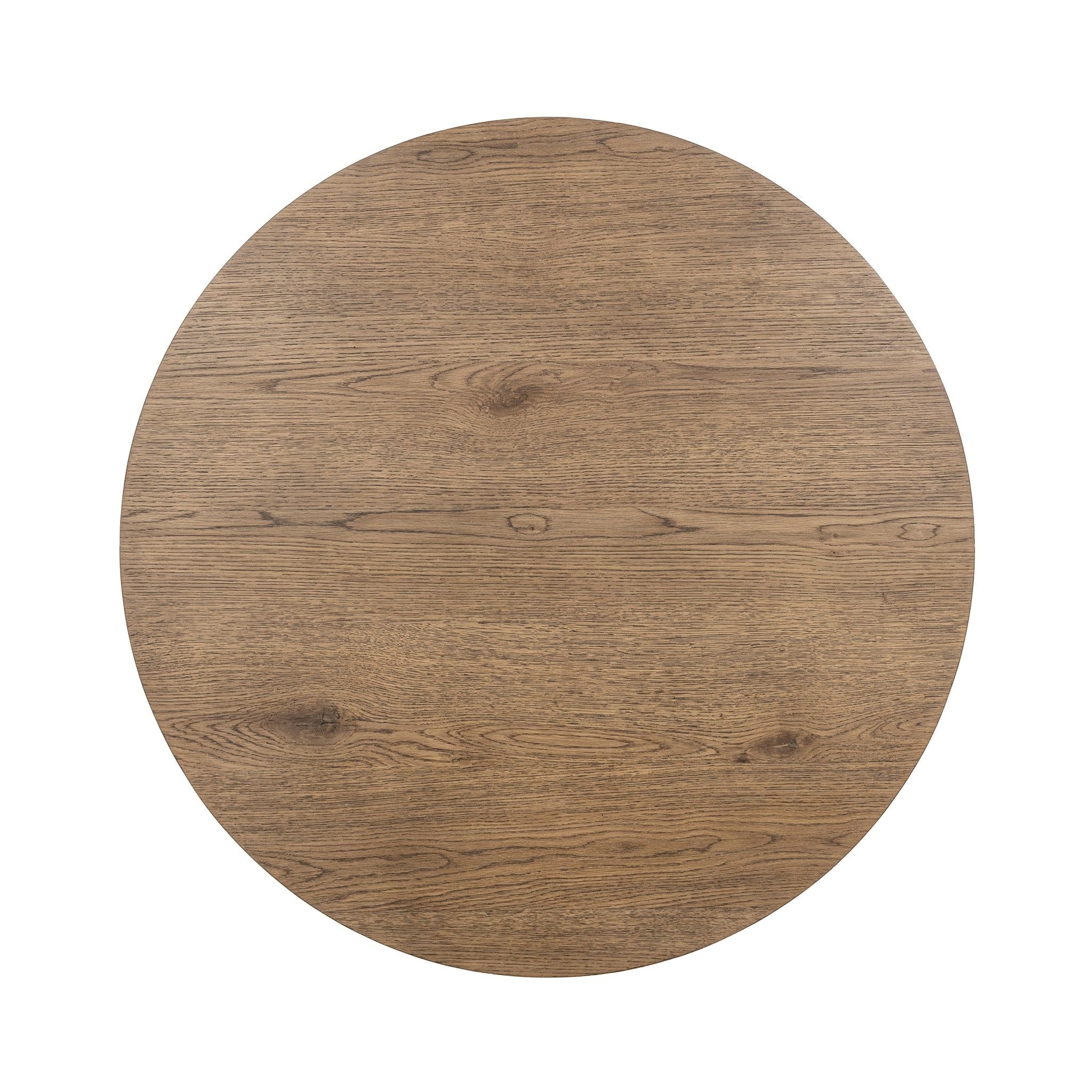 Vander - Solid Wood Round Coffee Table
