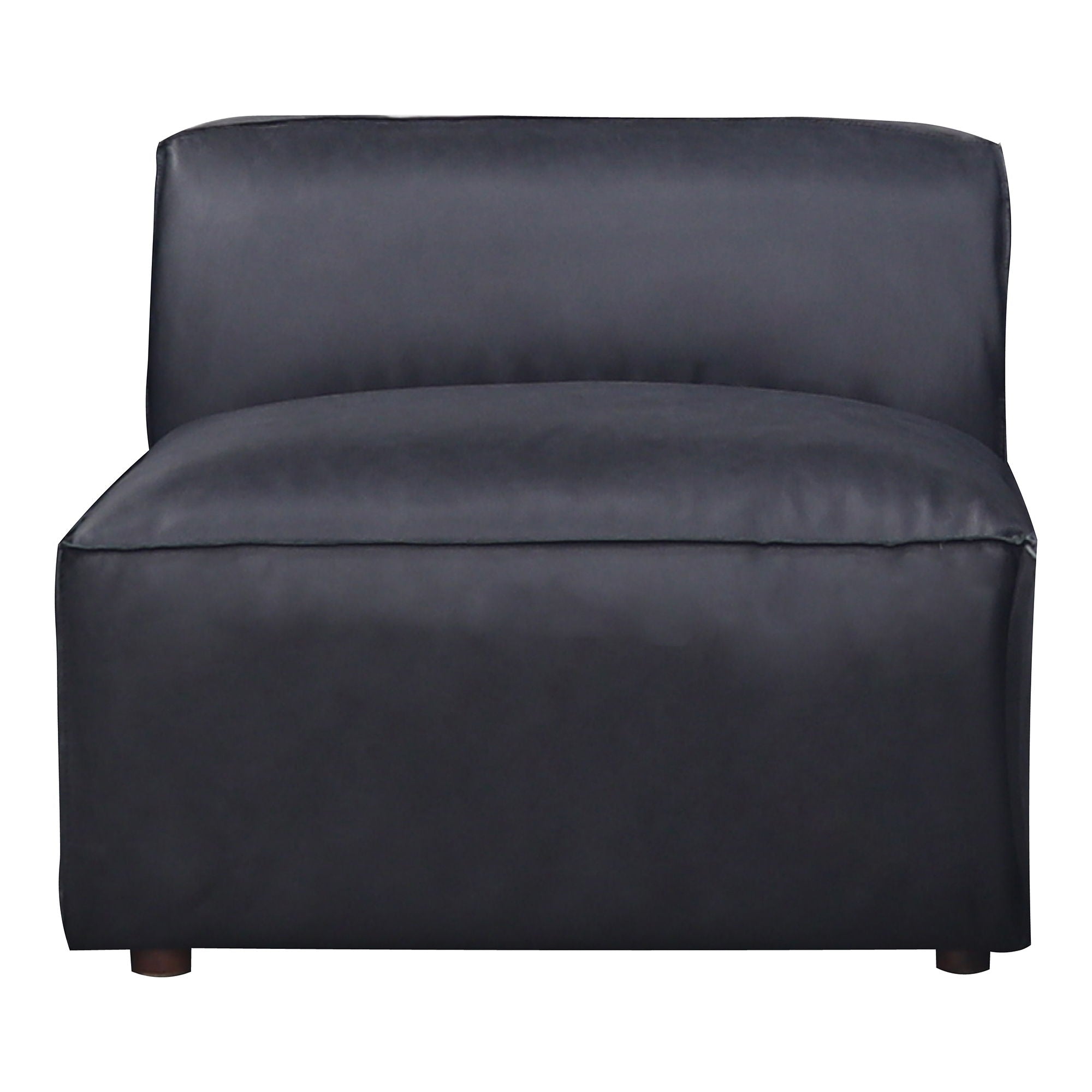 Form - Slipper Chair Vantage Black Leather