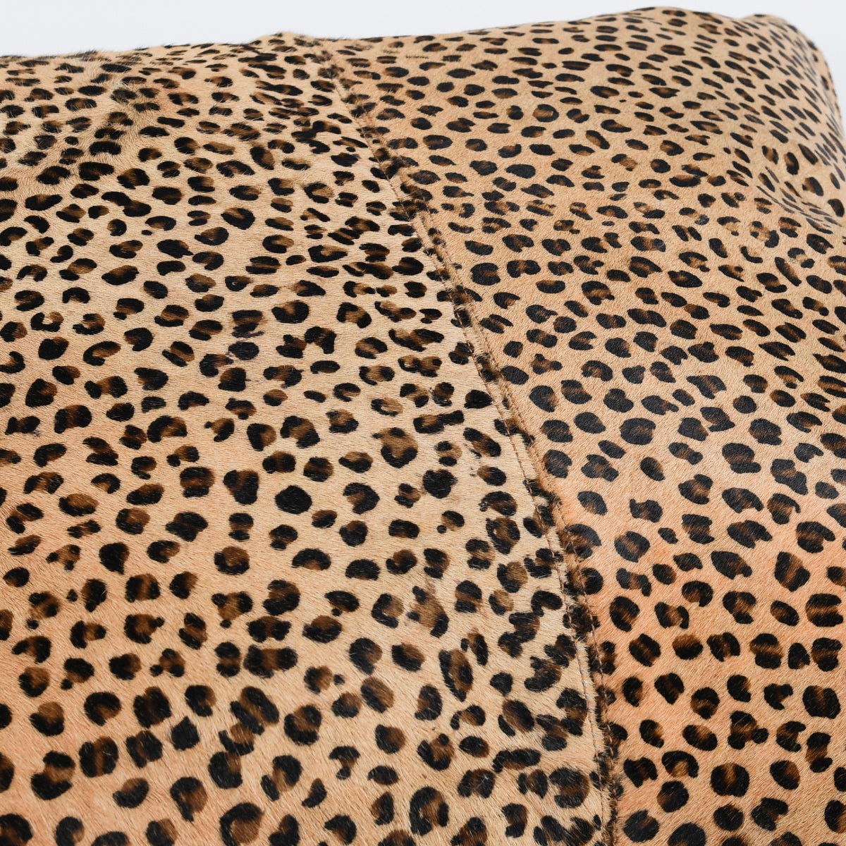 Leopard - 20" x 20" Pillow - Camel / Black