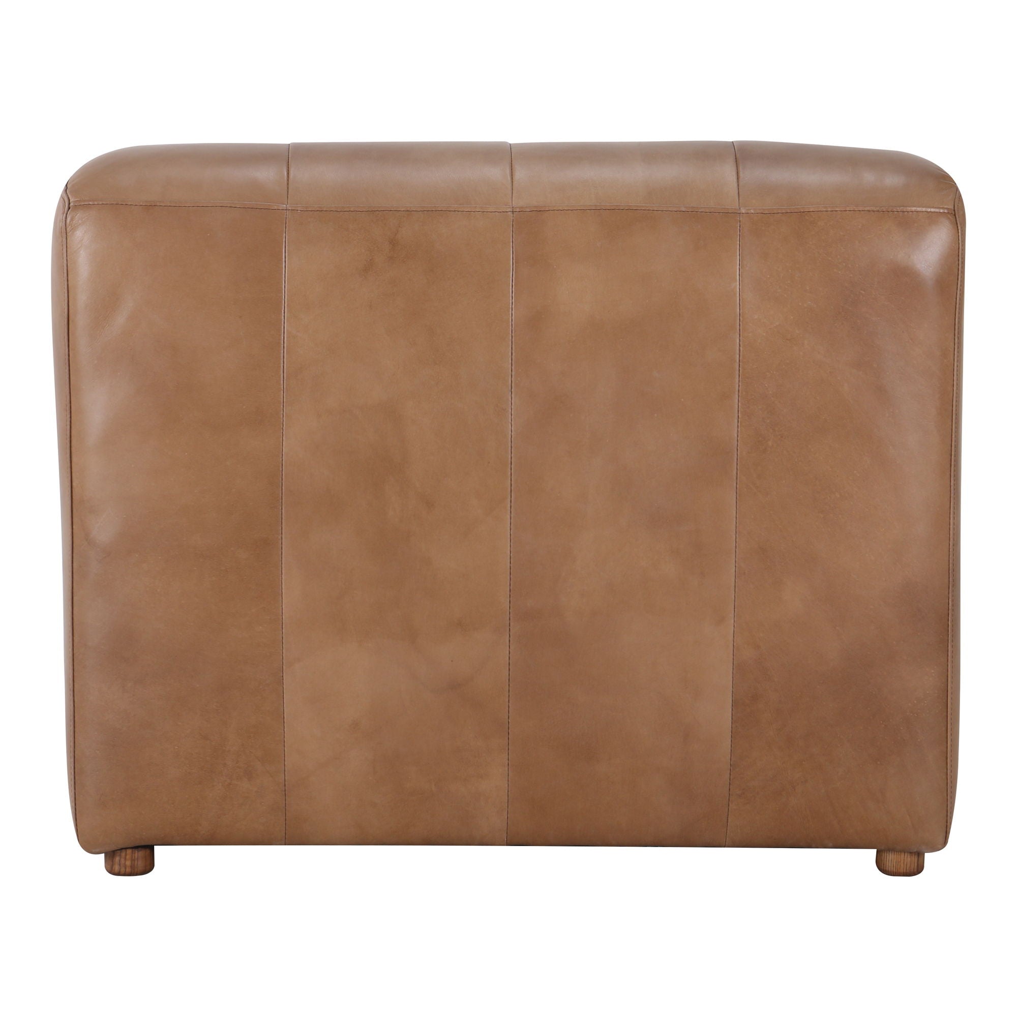 Ramsay - Leather Chaise - Tan