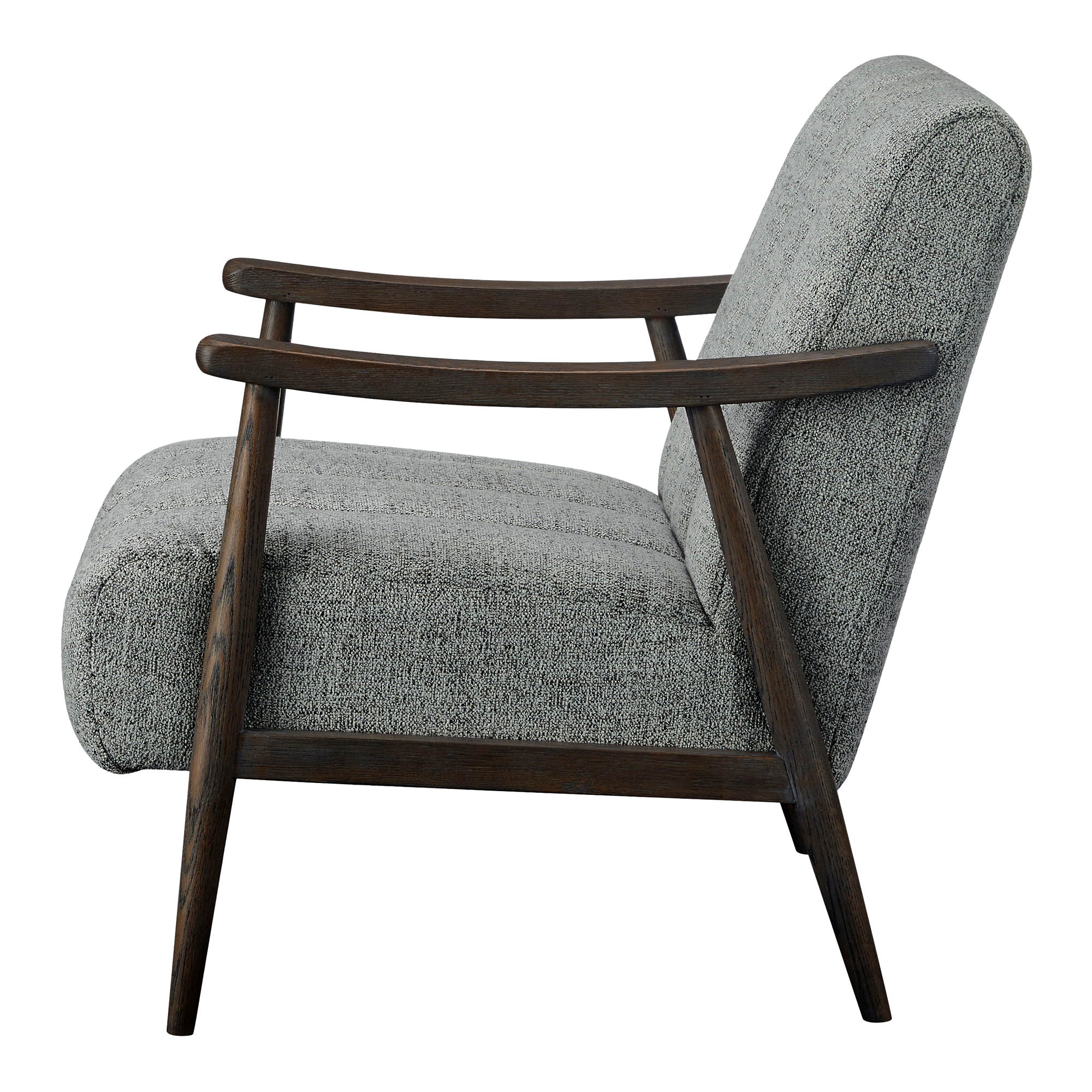 Aster - Accent Chair - Pebbled Gray