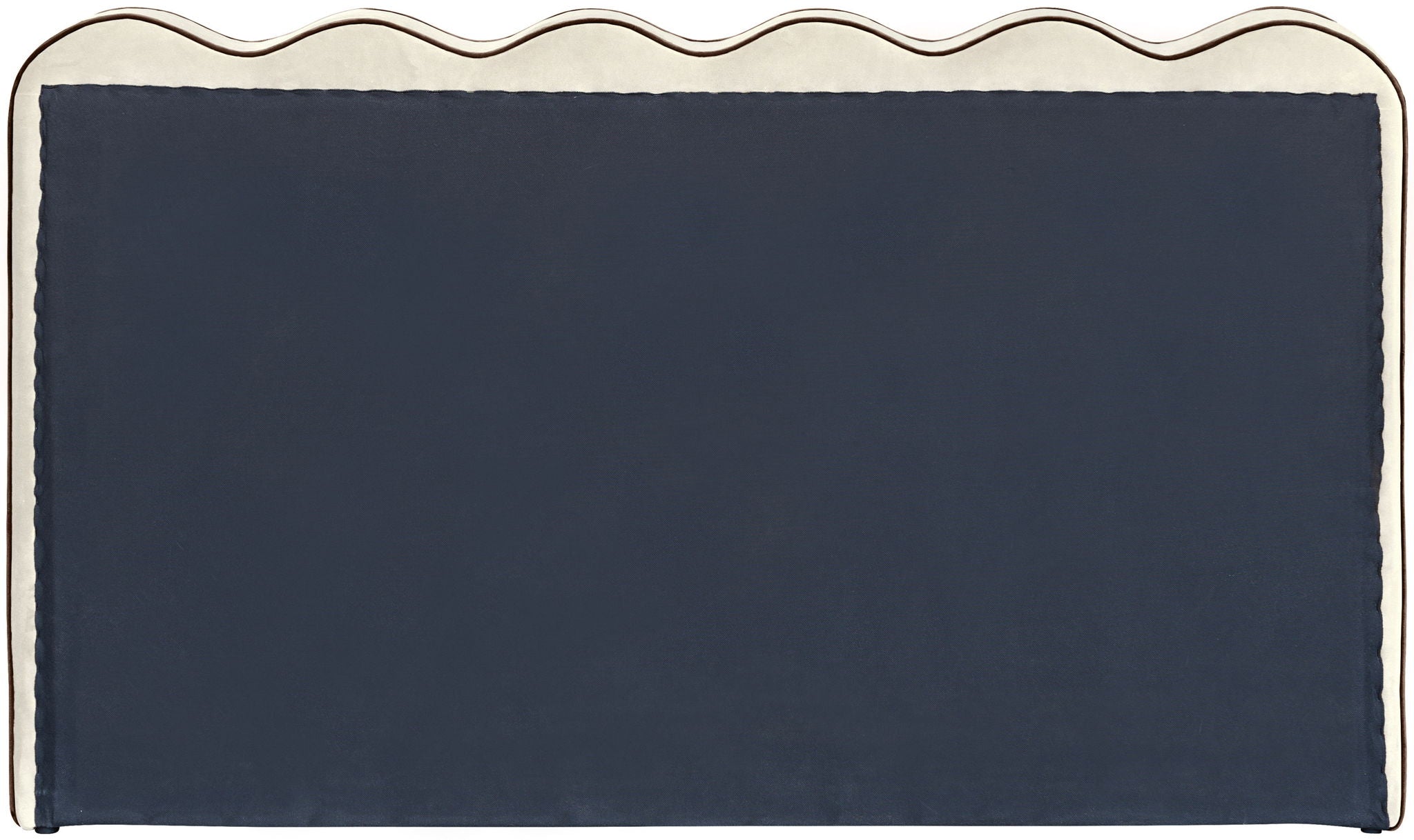 Tempo - Velvet Upholstered Bed - Cream