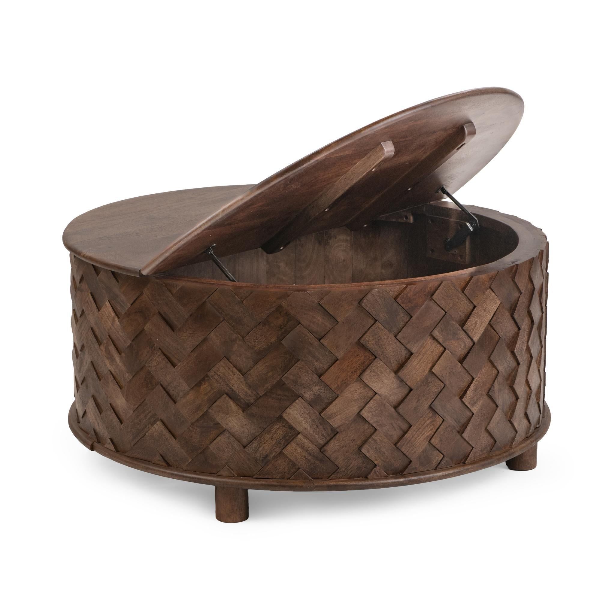 Shira - Mango Wood 24" Round Table