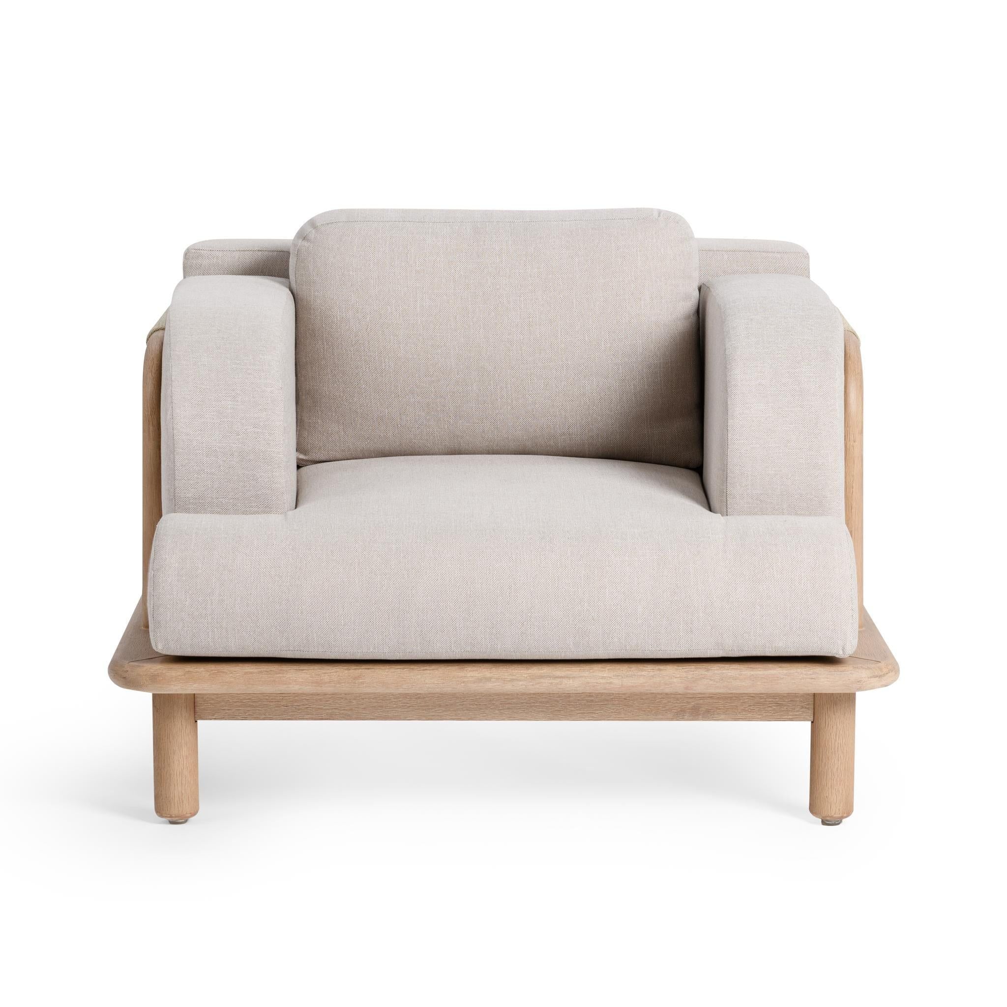 Dawson - Outdoor Accent Chair - Butterscotch