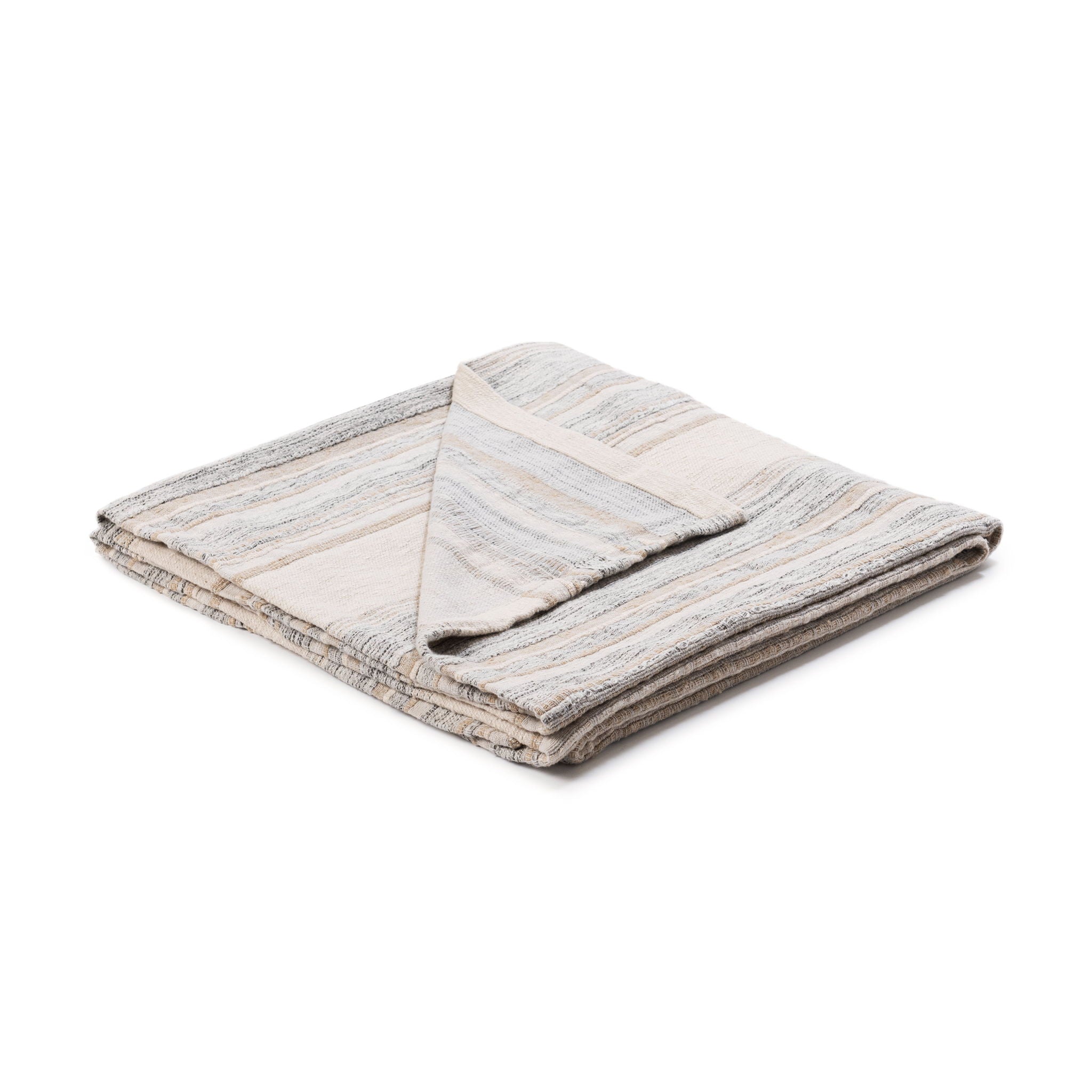 Rockport - 50" x 70" Throw - Ivory Multi