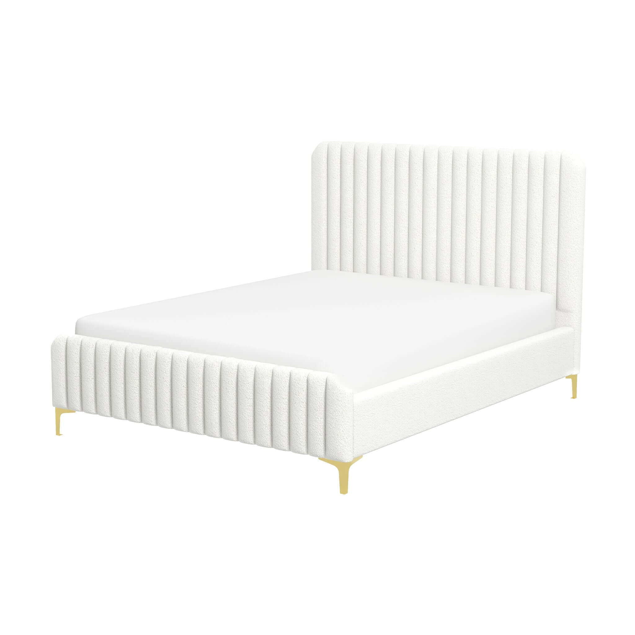 Valery - Upholstered Platform Bed