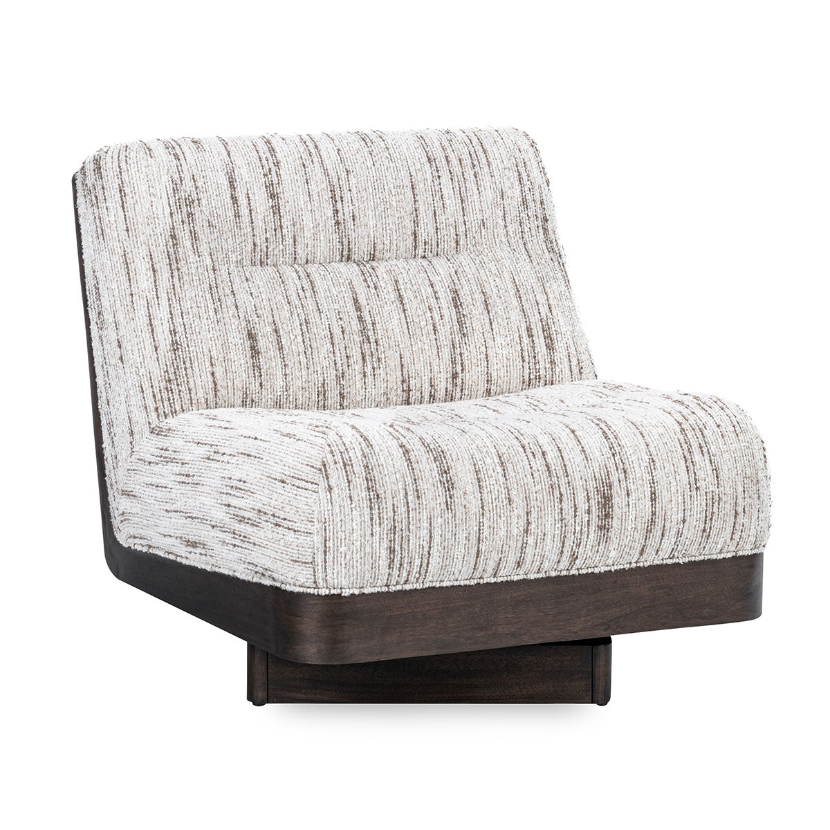 Crandall - Swivel Accent Chair - Cocoa Cream