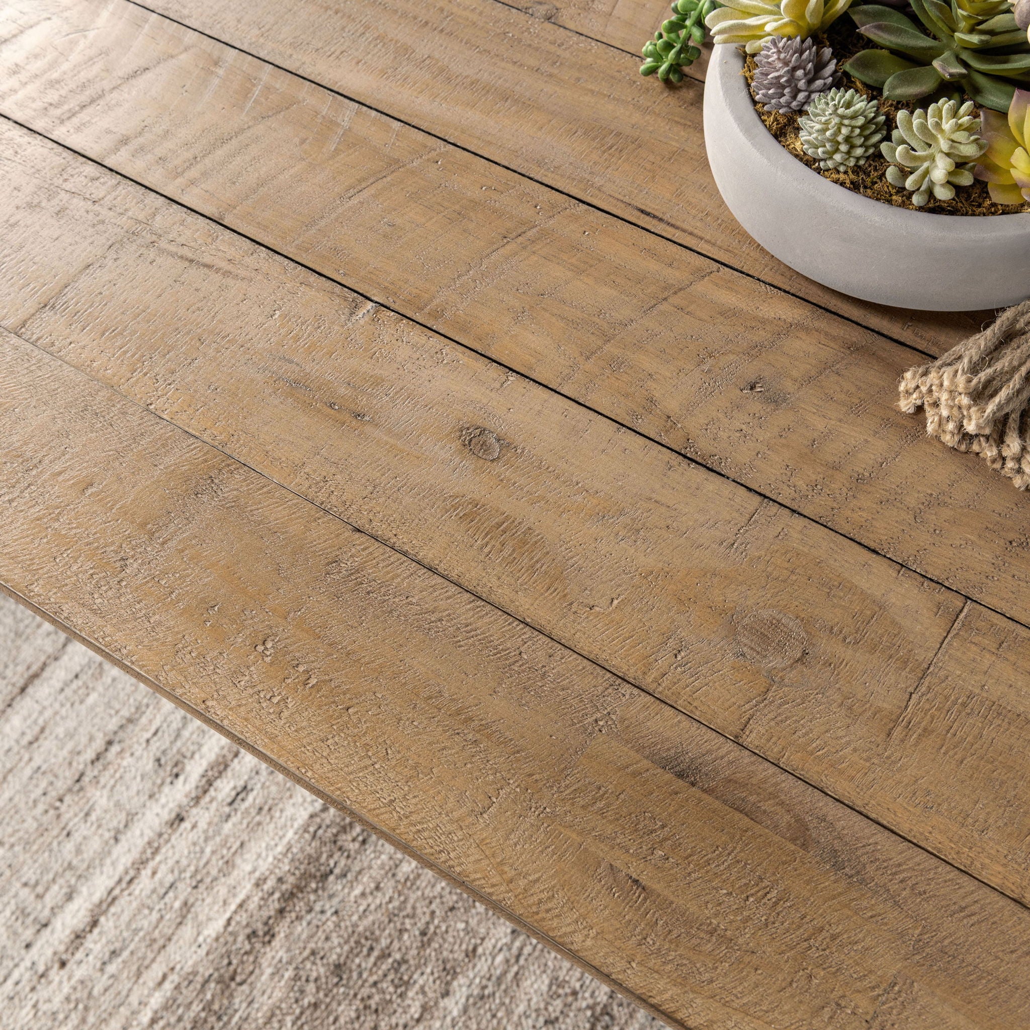 Crest - Dining Table - Warm Natural