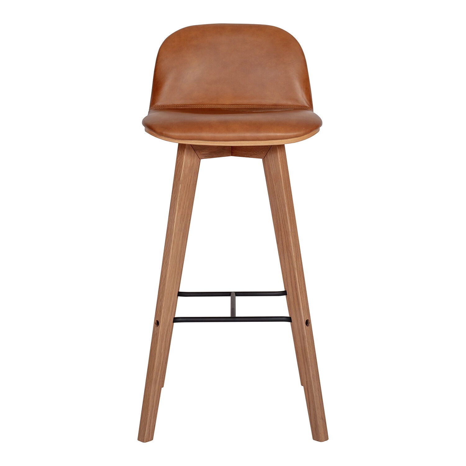 Napoli - Leather Barstool - Tan