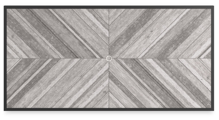 Beachcroft Outdoor Dining Table with Umbrella Option