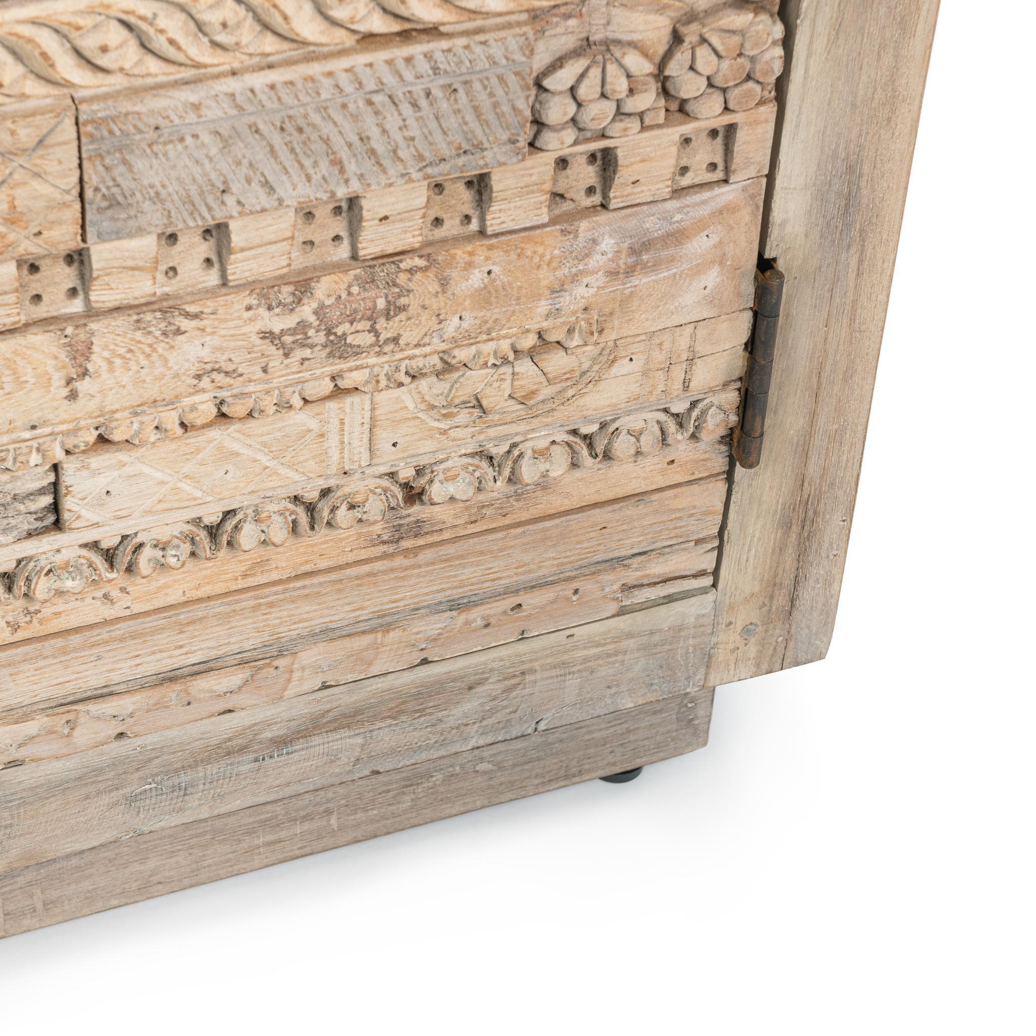 Alta - 2 Door Carved Panel Sideboard - Butterwood Blend