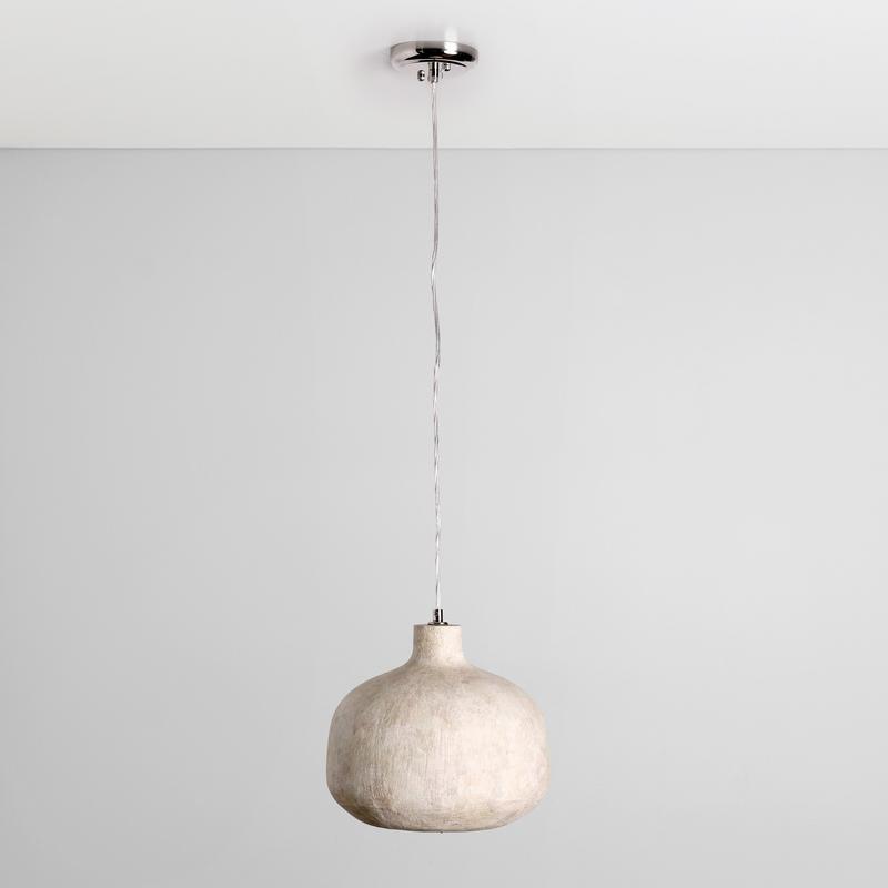 Jodi - Concrete Pendant - Antique White