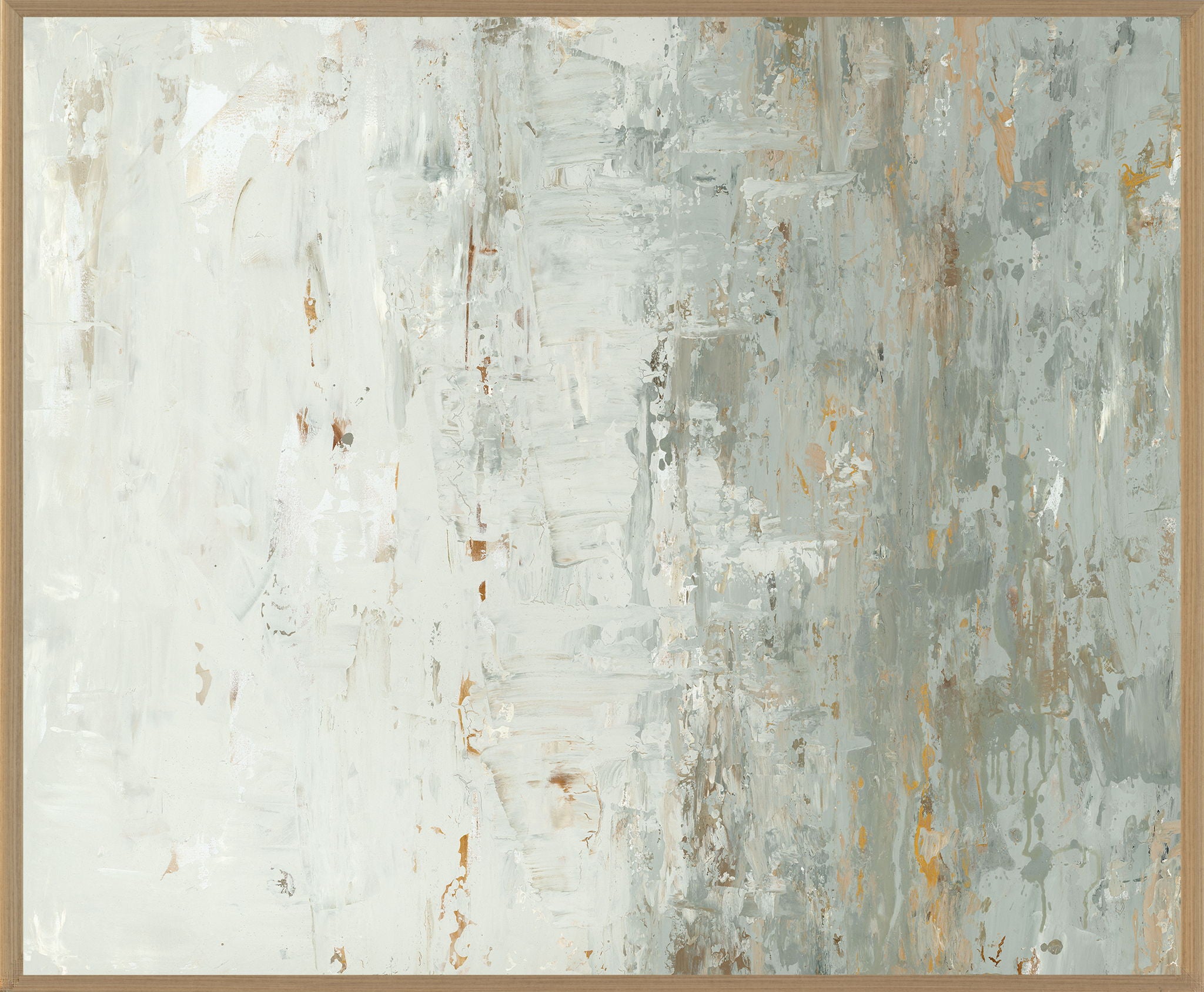 Easy - 48" x 72" Painting By Buddy Whitlock - Gold
