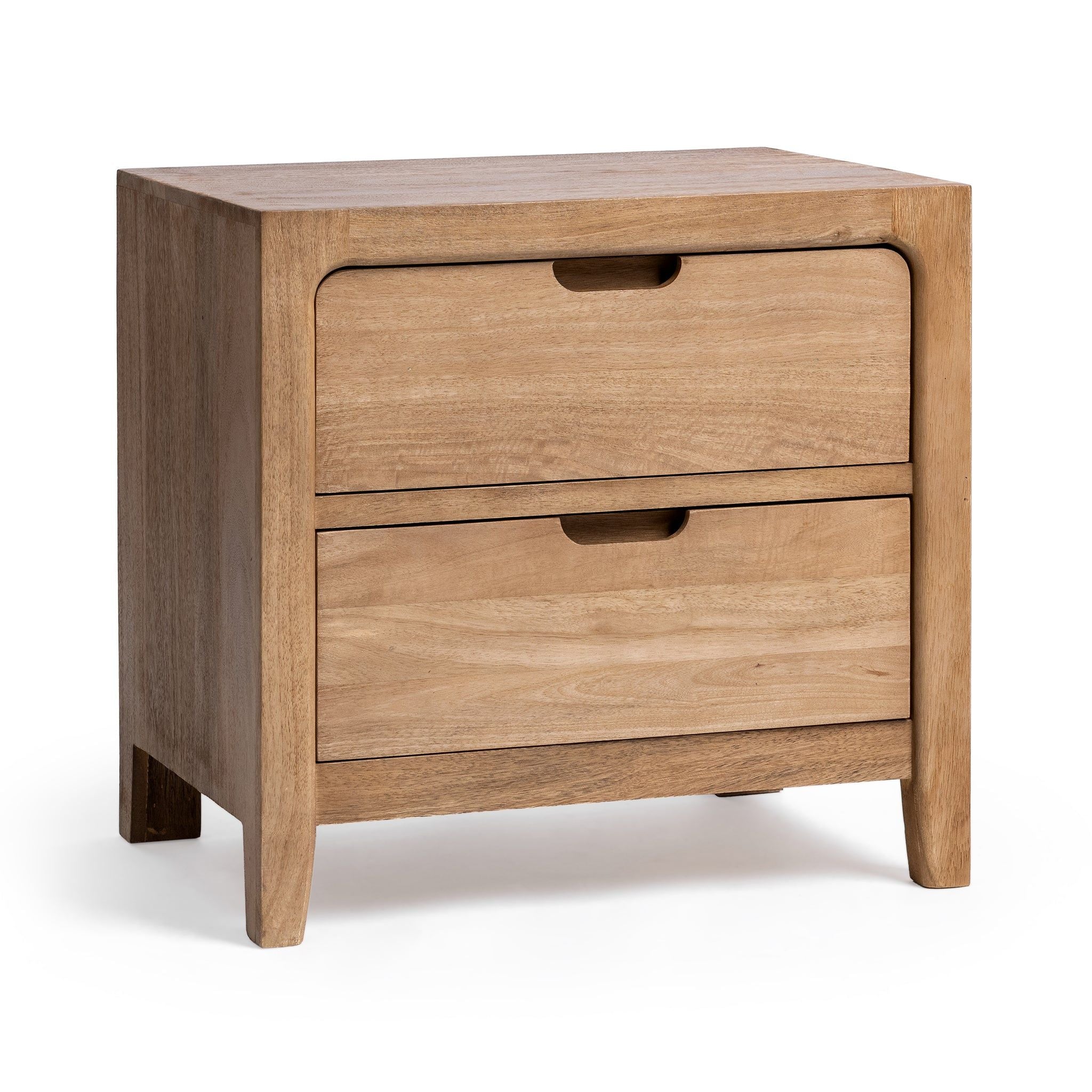 Laguna - 2 Drawer Nightstand - Natural Maple