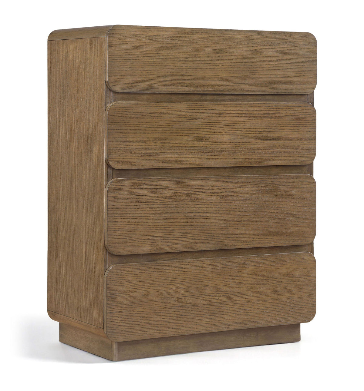 Adagio - Solid Wood And Oak Veneer Chest - Select Living Furniture - Accent Chests - Meridian Furniture - AdagioBrown-CH - Dark Brown - Adagio - Solid Wood And Oak Veneer Chest -