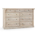 Adelaide - 9 Drawer Dresser - Natural Cream Wash - Select Living Furniture - Dressers - Classic Home - 52010665 - Adelaide - 9 Drawer Dresser - Natural Cream Wash -