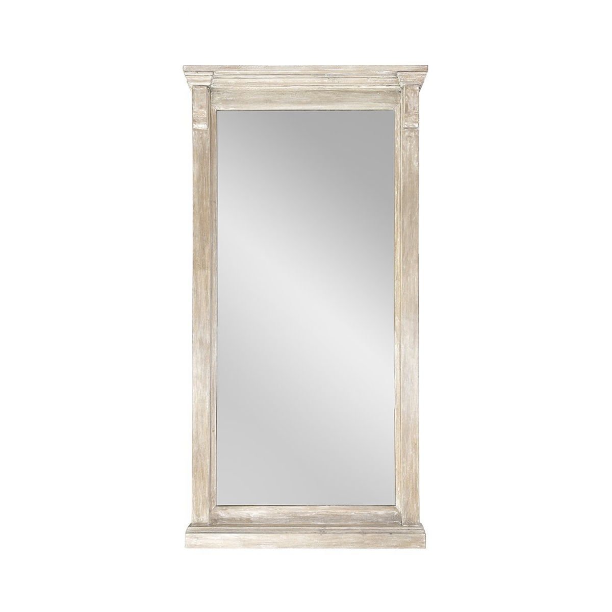 Adelaide - Floor Mirror - Select Living Furniture - Floor Mirrors - Classic Home - 56001805 - Cocoa Brown - Adelaide - Floor Mirror -