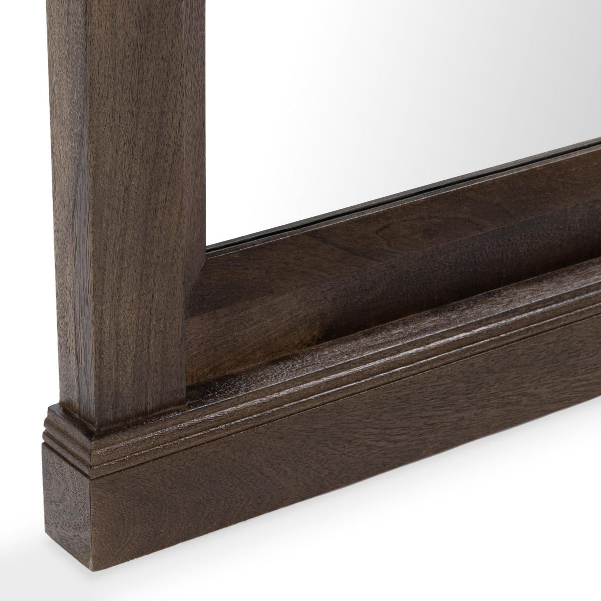 Adelaide - Floor Mirror - Select Living Furniture - Floor Mirrors - Classic Home - 56001805 - Cocoa Brown - Adelaide - Floor Mirror -