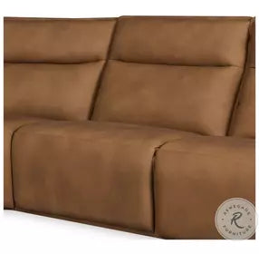Adell Saddle Armless Power Recliner with Power Headrest And Footrest