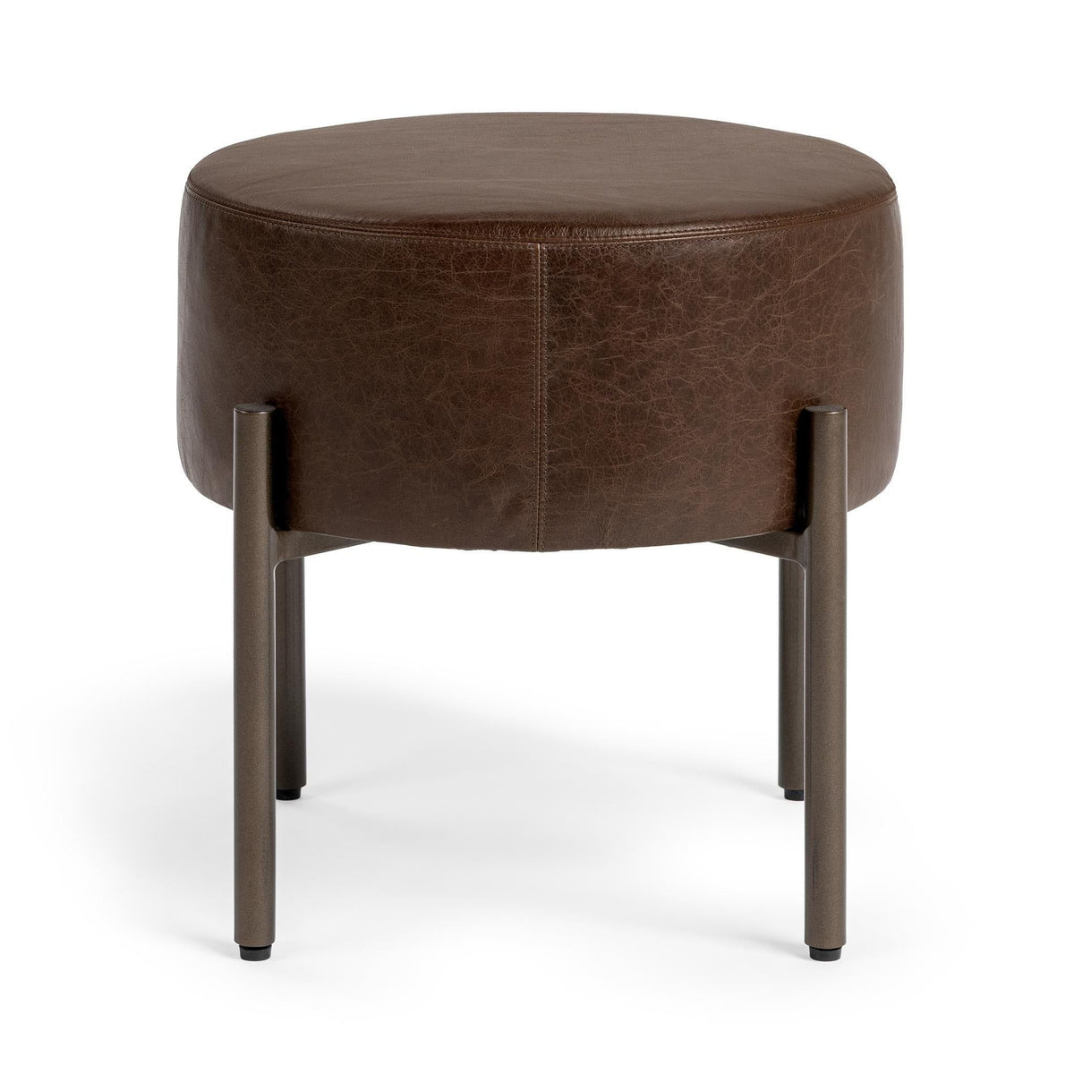 Aimie - Accent Stool - Select Living Furniture - Accent Stools - Classic Home - 53002145 - Cocoa Brown - Aimie - Accent Stool -
