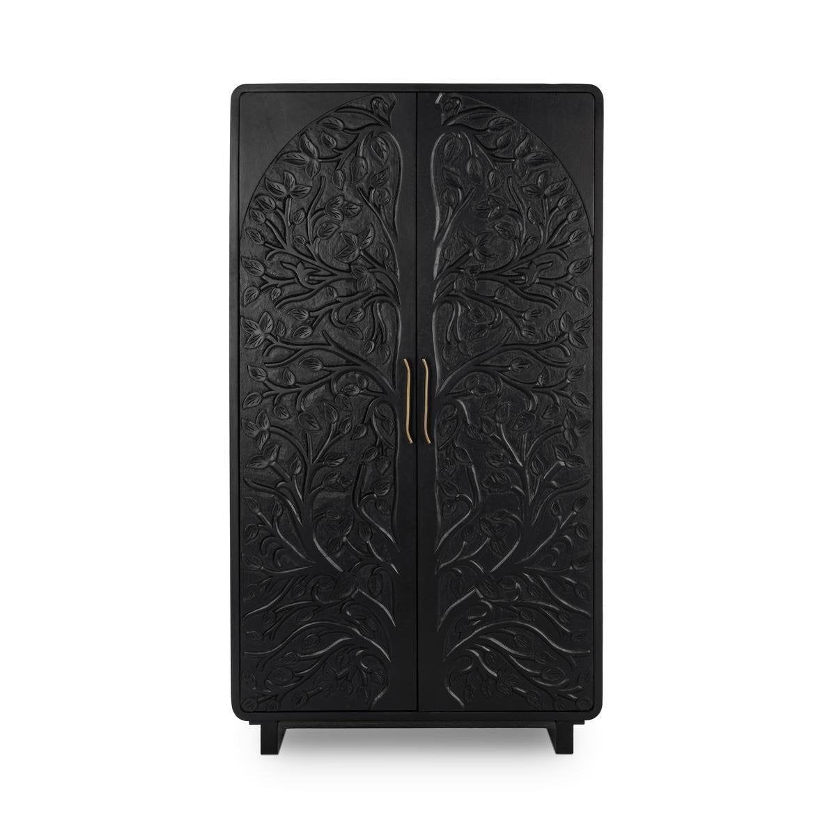 Albero - Tall Cabinet - Select Living Furniture - Accent Cabinets - Classic Home - 52010964 - Black - Albero - Tall Cabinet -
