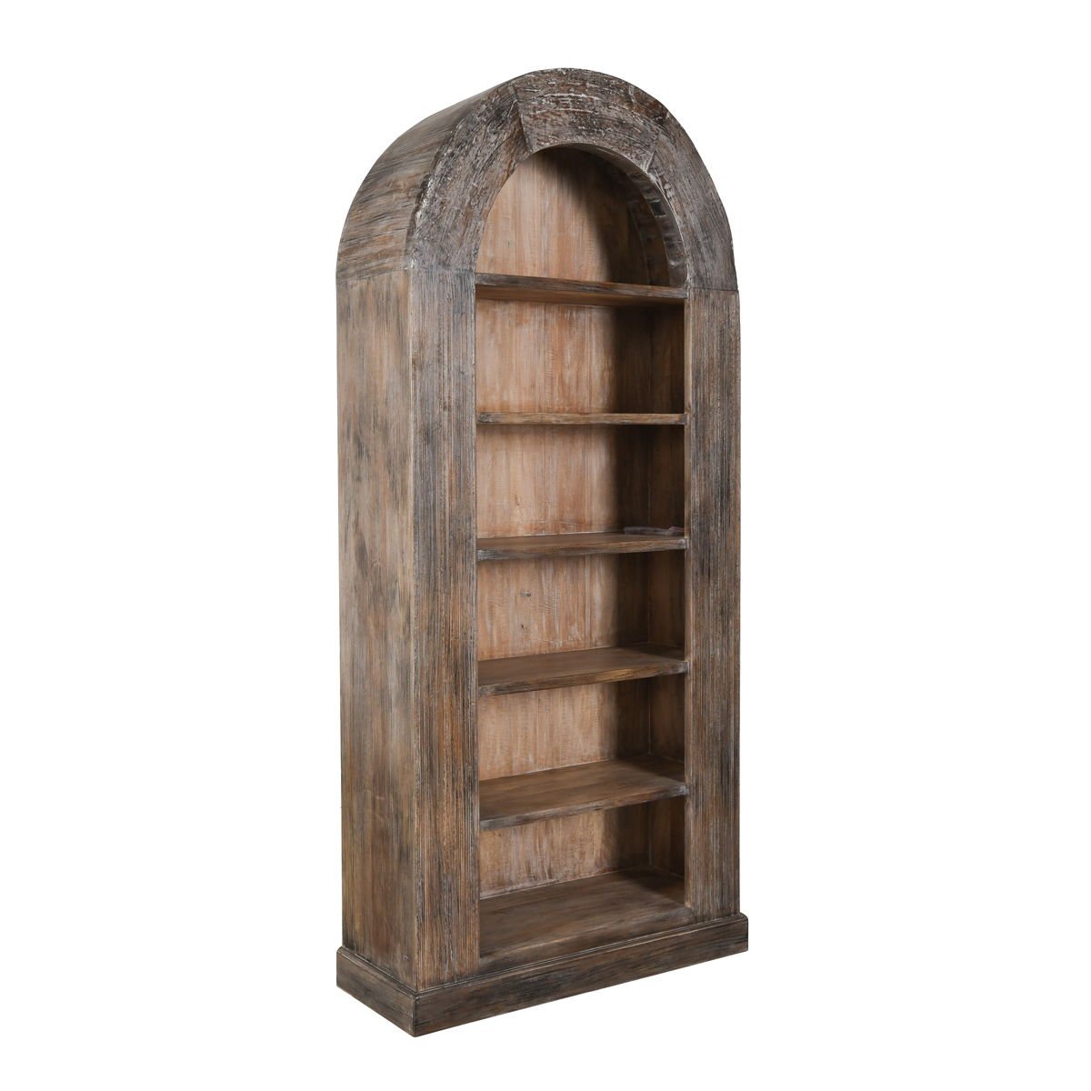 Alta - Arch Bookcase - Select Living Furniture - Standard Bookcases - Classic Home - 59026190 - Charcoal Haze - Alta - Arch Bookcase -