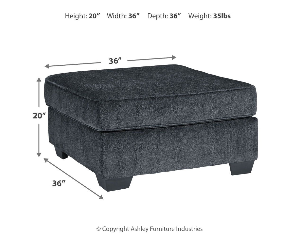 Altari - Accent Ottoman - Select Living Furniture - Accent Ottomans - Signature Design by Ashley® - 8721408 - Light Gray - Altari - Accent Ottoman -