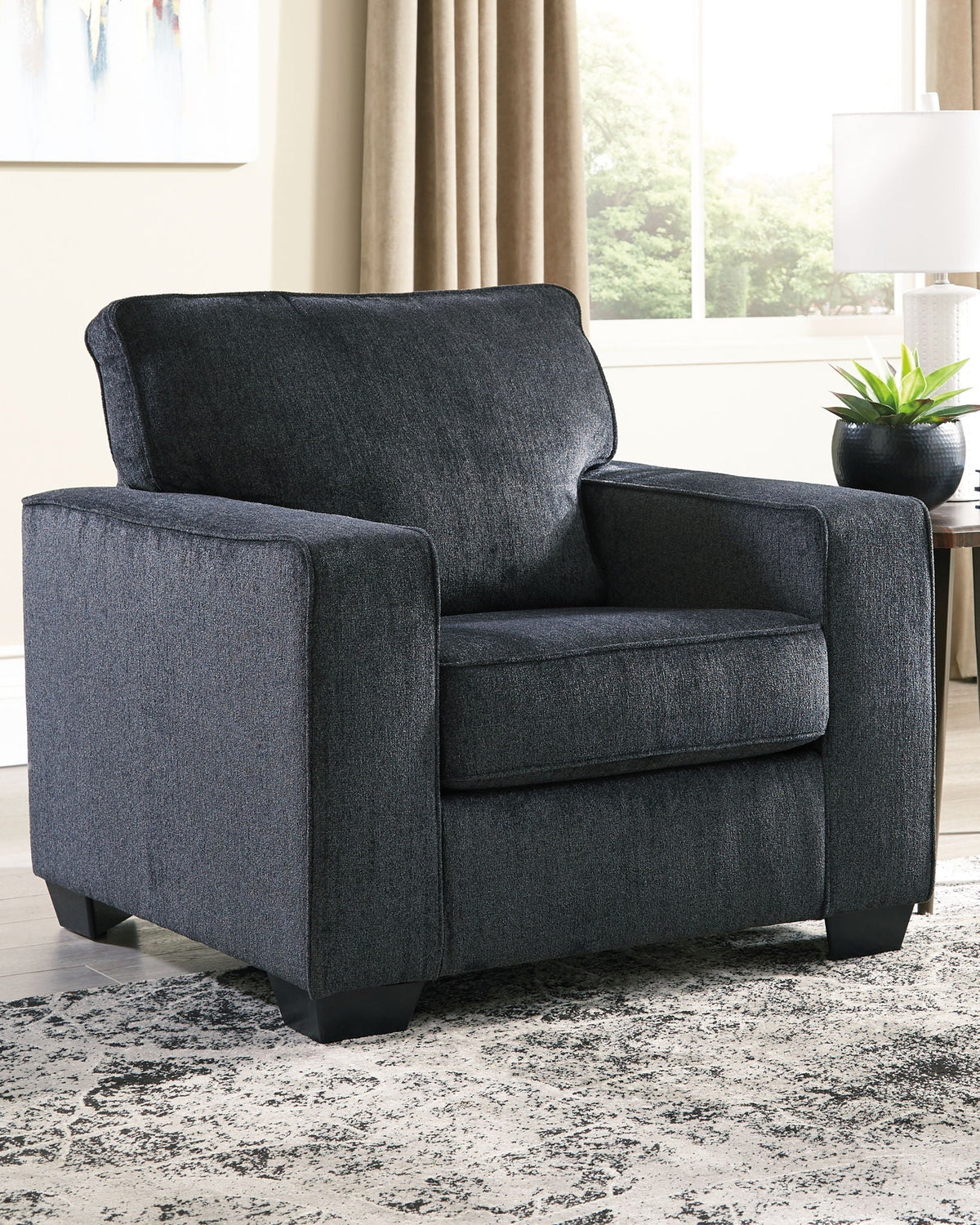 Altari - Arm Chair - Select Living Furniture - Arm Chairs - Signature Design by Ashley® - 8721320 - Dark Gray - Altari - Arm Chair -