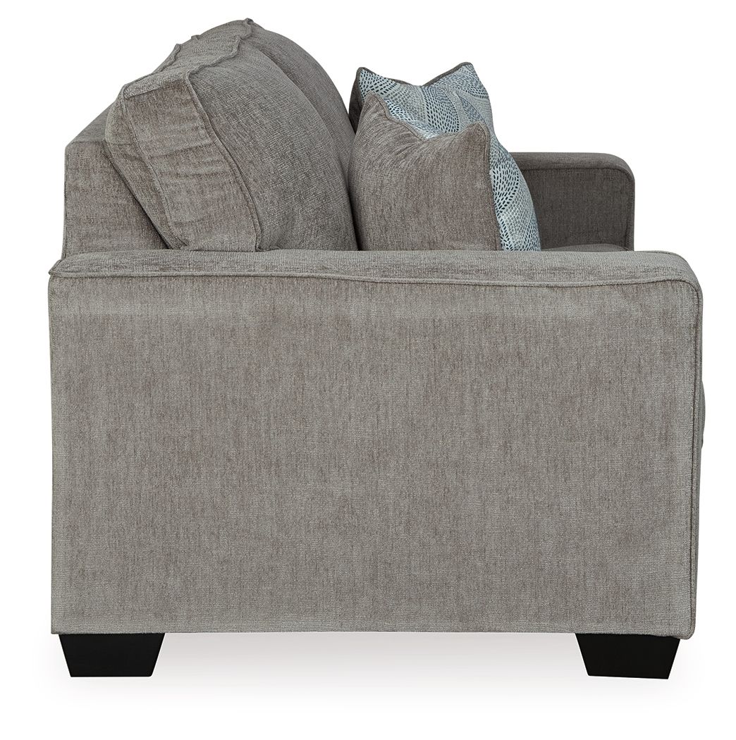Altari - Stationary Loveseat - Select Living Furniture - Stationary Loveseats - Signature Design by Ashley® - 8721435 - Light Gray - Altari - Stationary Loveseat -