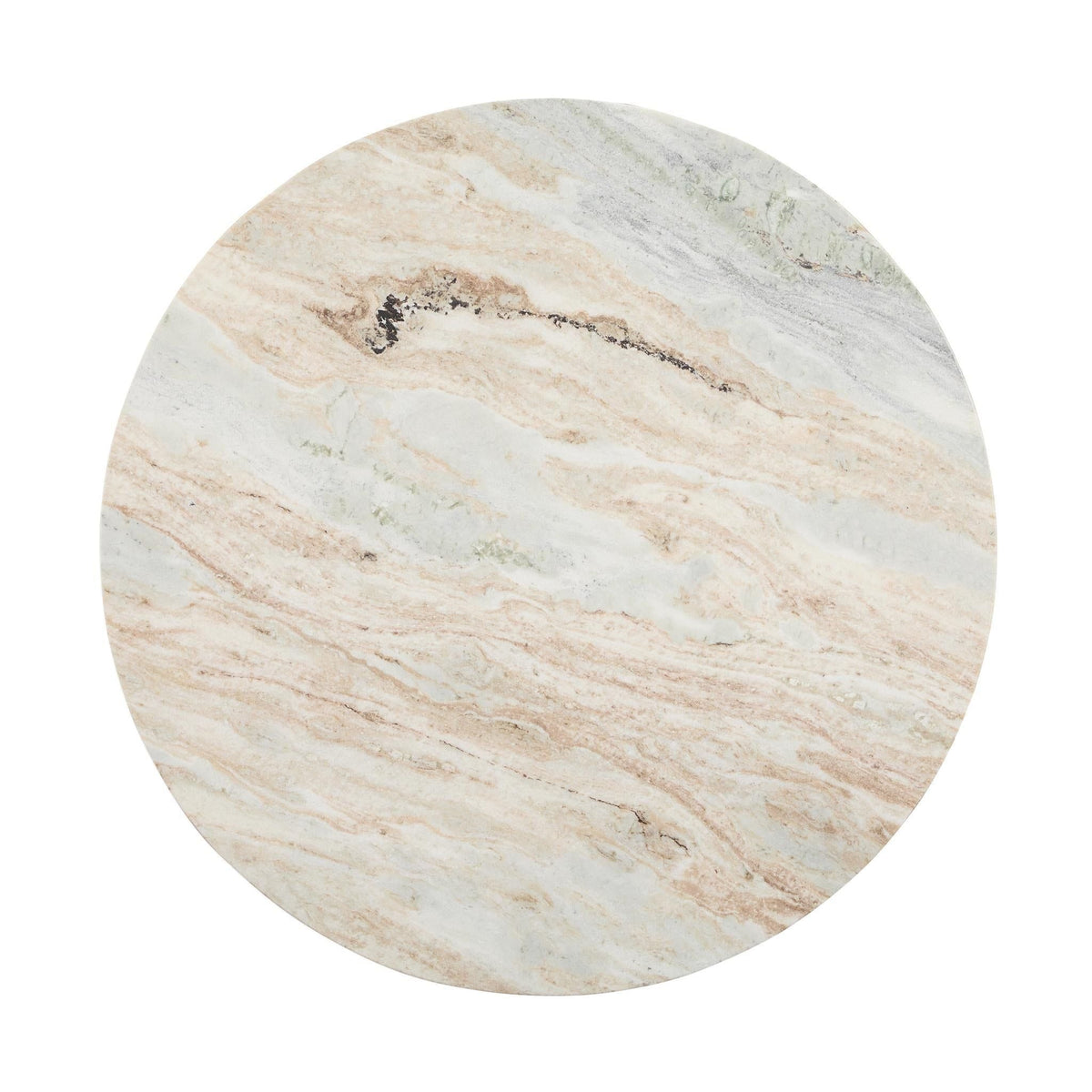 Amberly - Marble Round Coffee Table - Rusty Gray - Select Living Furniture - Coffee Tables - Classic Home - 51012032 - Amberly - Marble Round Coffee Table - Rusty Gray -