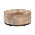 Andre - 40" Round Ottoman - Canyon Dust - Select Living Furniture - Upholstered Ottomans - Classic Home - 53002138 - Andre - 40" Round Ottoman - Canyon Dust -