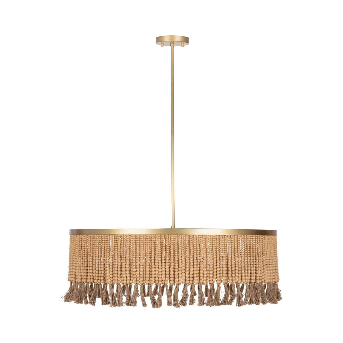 Andren - Pendant - Natural / Gold - Select Living Furniture - Pendant Lighting - Classic Home - 56004291 - Andren - Pendant - Natural / Gold -