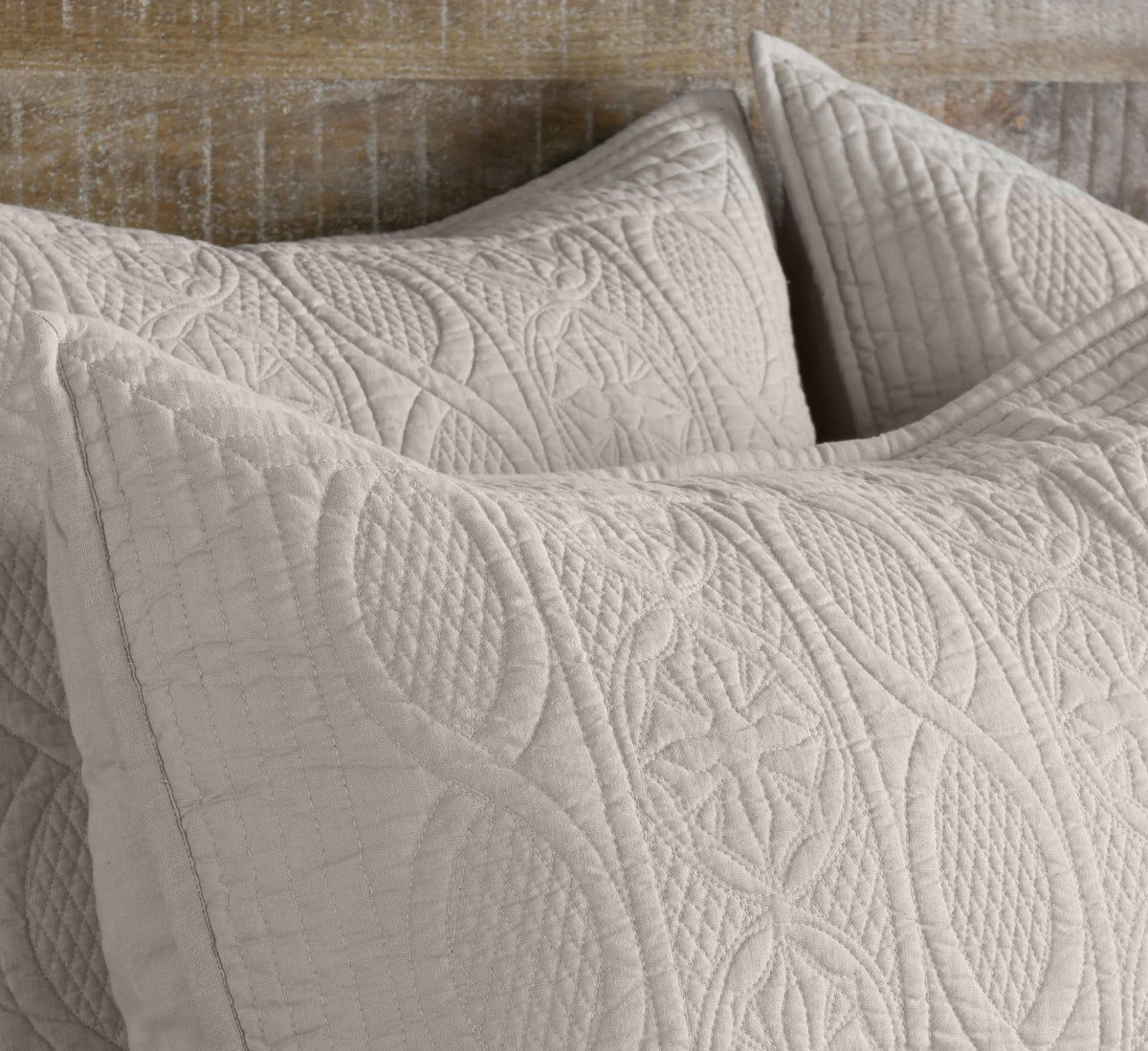 Anessa - Sham - Select Living Furniture - Quilts & Shams - Villa - V240003 - Taupe -King - Anessa - Sham -