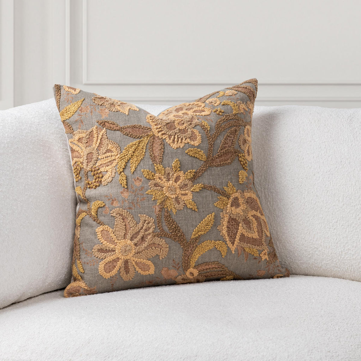 Anika - Accent Pillow - Select Living Furniture - Accent Pillows - Villa - V330043 - Dry Sage -22" x 22" - Anika - Accent Pillow -