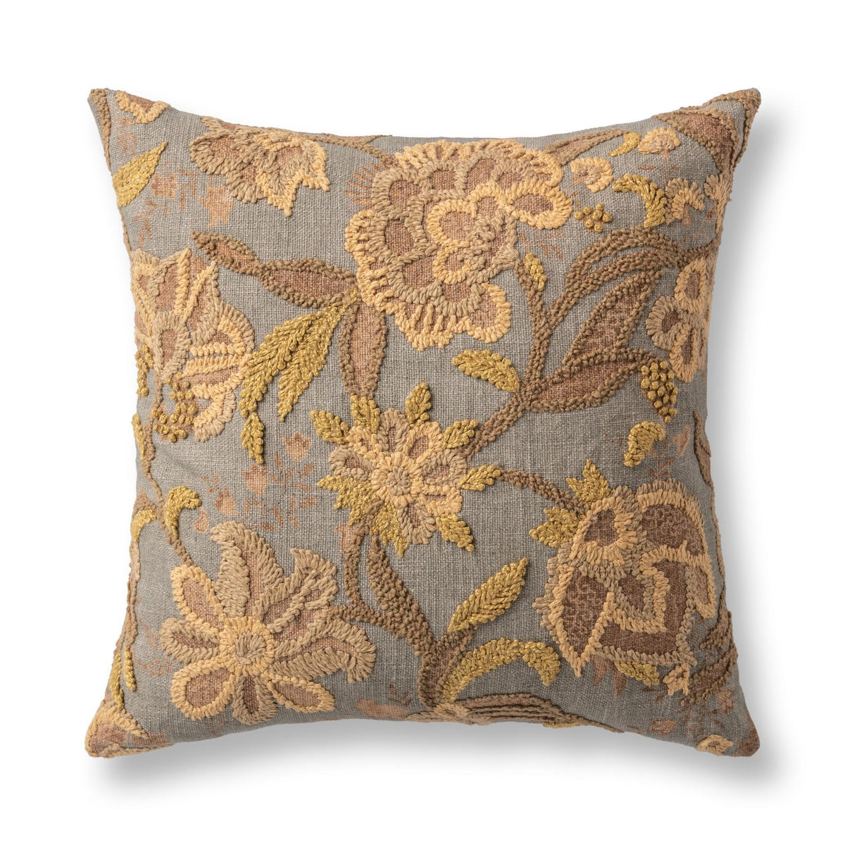 Anika - Accent Pillow - Select Living Furniture - Accent Pillows - Villa - V330043 - Dry Sage -22" x 22" - Anika - Accent Pillow -