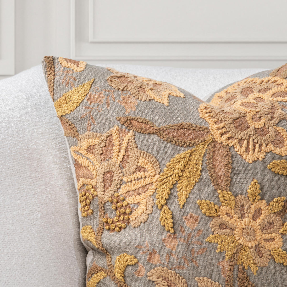 Anika - Accent Pillow - Select Living Furniture - Accent Pillows - Villa - V330043 - Dry Sage -22" x 22" - Anika - Accent Pillow -