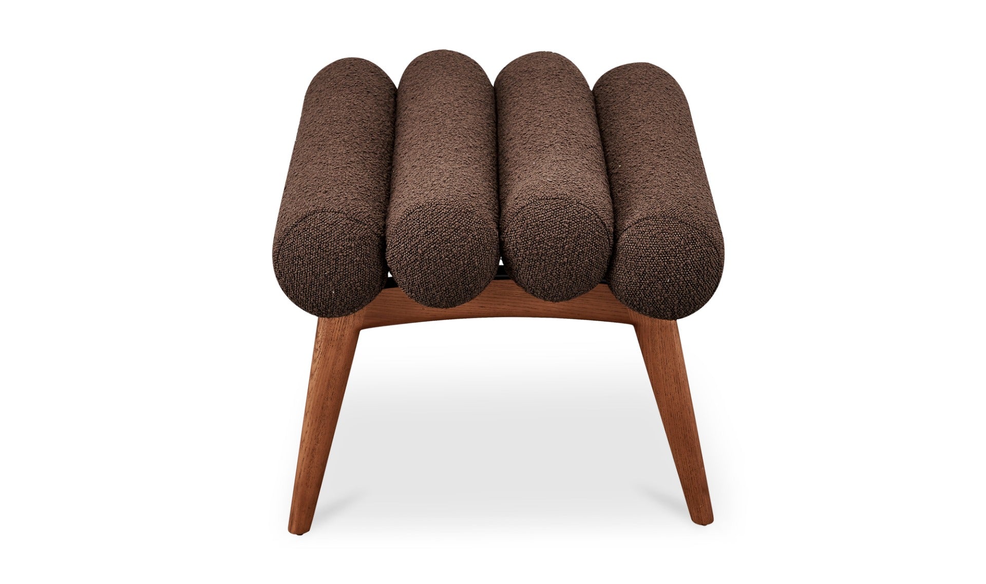 Arlo Stool Performance Fabric - Select Living Furniture - Footstools & Ottomans - Select Living Furniture - Deep Brown - Arlo Stool Performance Fabric - 