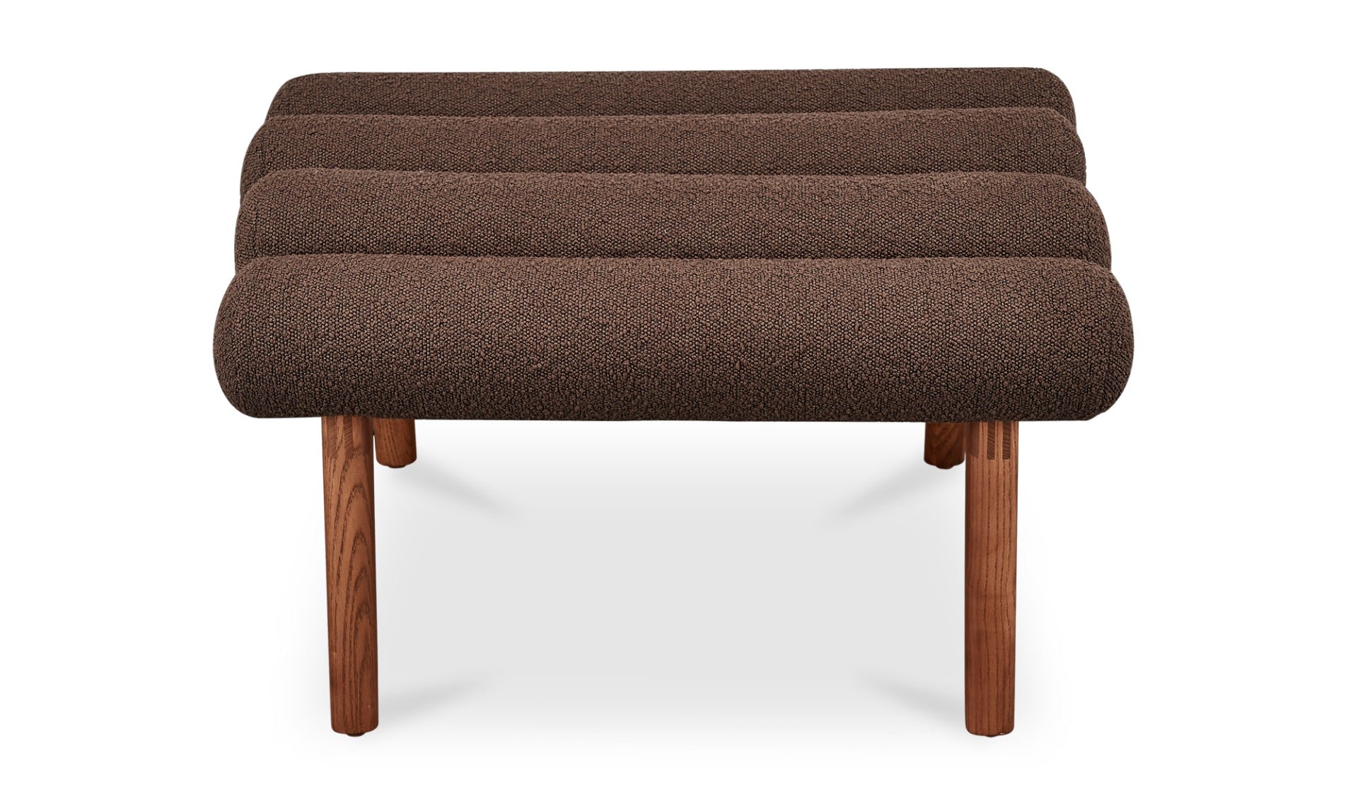 Arlo Stool Performance Fabric - Select Living Furniture - Footstools & Ottomans - Select Living Furniture - Deep Brown - Arlo Stool Performance Fabric - 