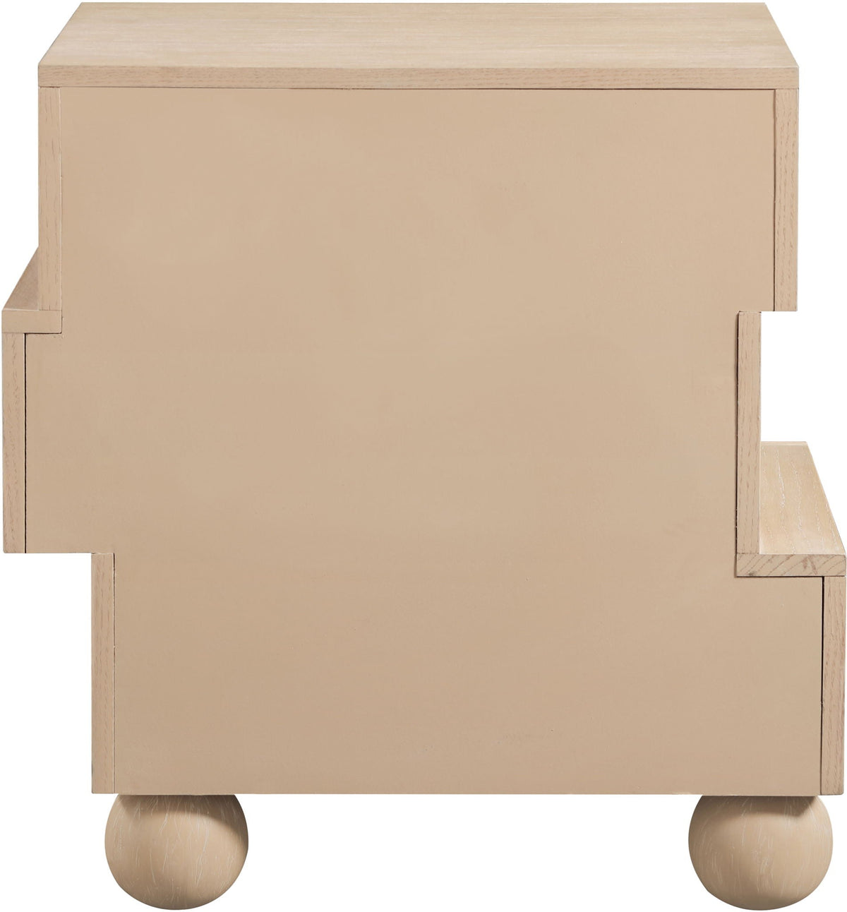 Askew - Night Stand - Select Living Furniture - Accent Nightstands - Meridian Furniture - 327Brown-NS - Dark Brown - Askew - Night Stand -