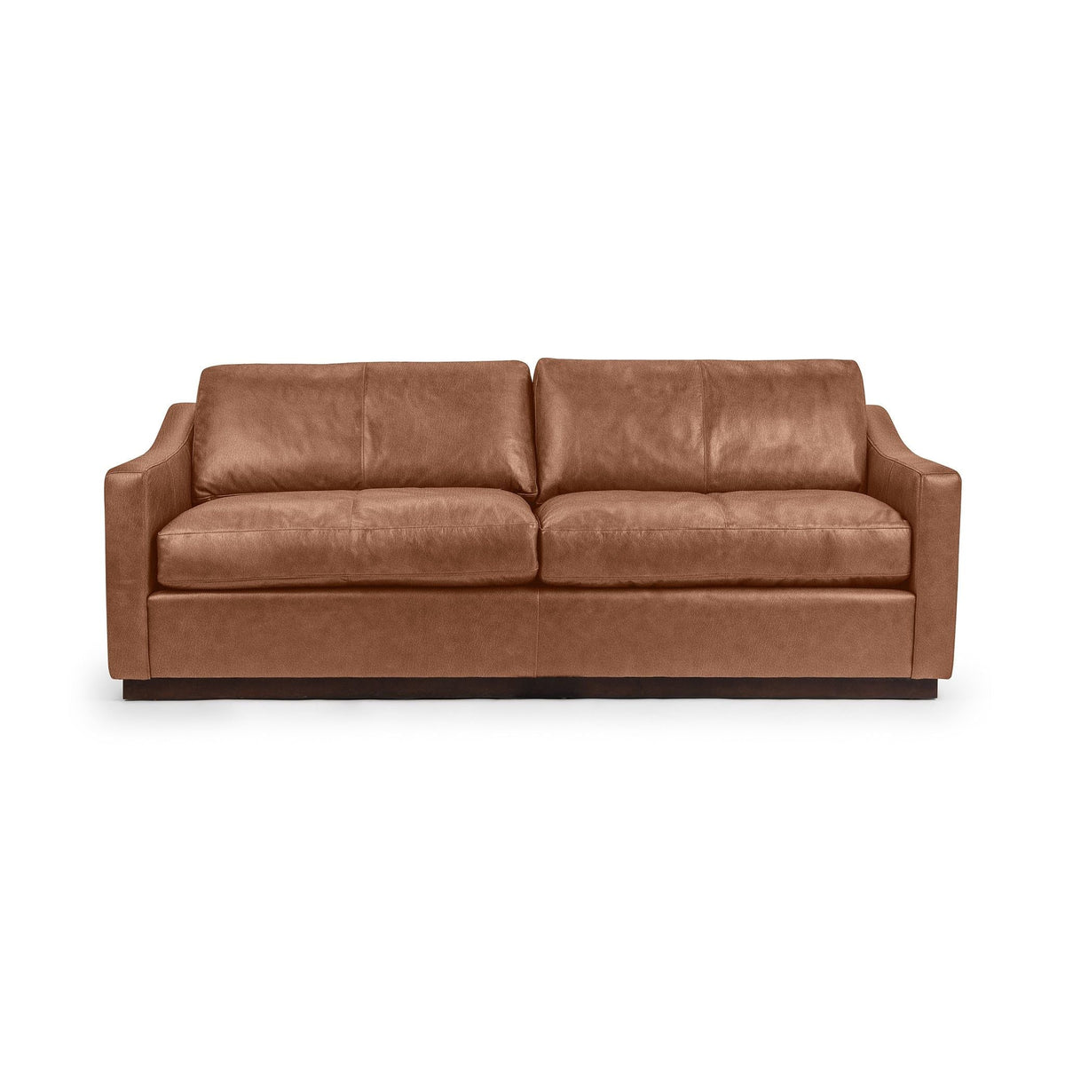 Aspen - Stationary Sofa - Select Living Furniture - Stationary Sofas - Classic Home - 5321SF1401 - Lush Saddle - Aspen - Stationary Sofa -