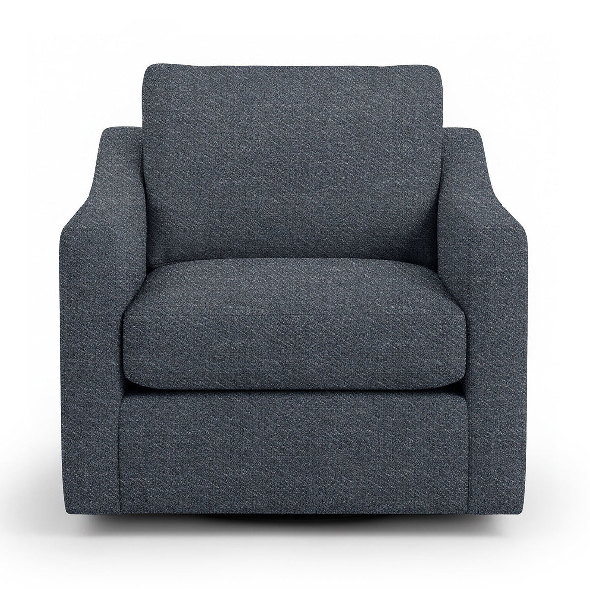 Aspen - Swivel Chair - Select Living Furniture - Swivel Chairs - Classic Home - 5321SWC2102 - Midnight Denim - Aspen - Swivel Chair -